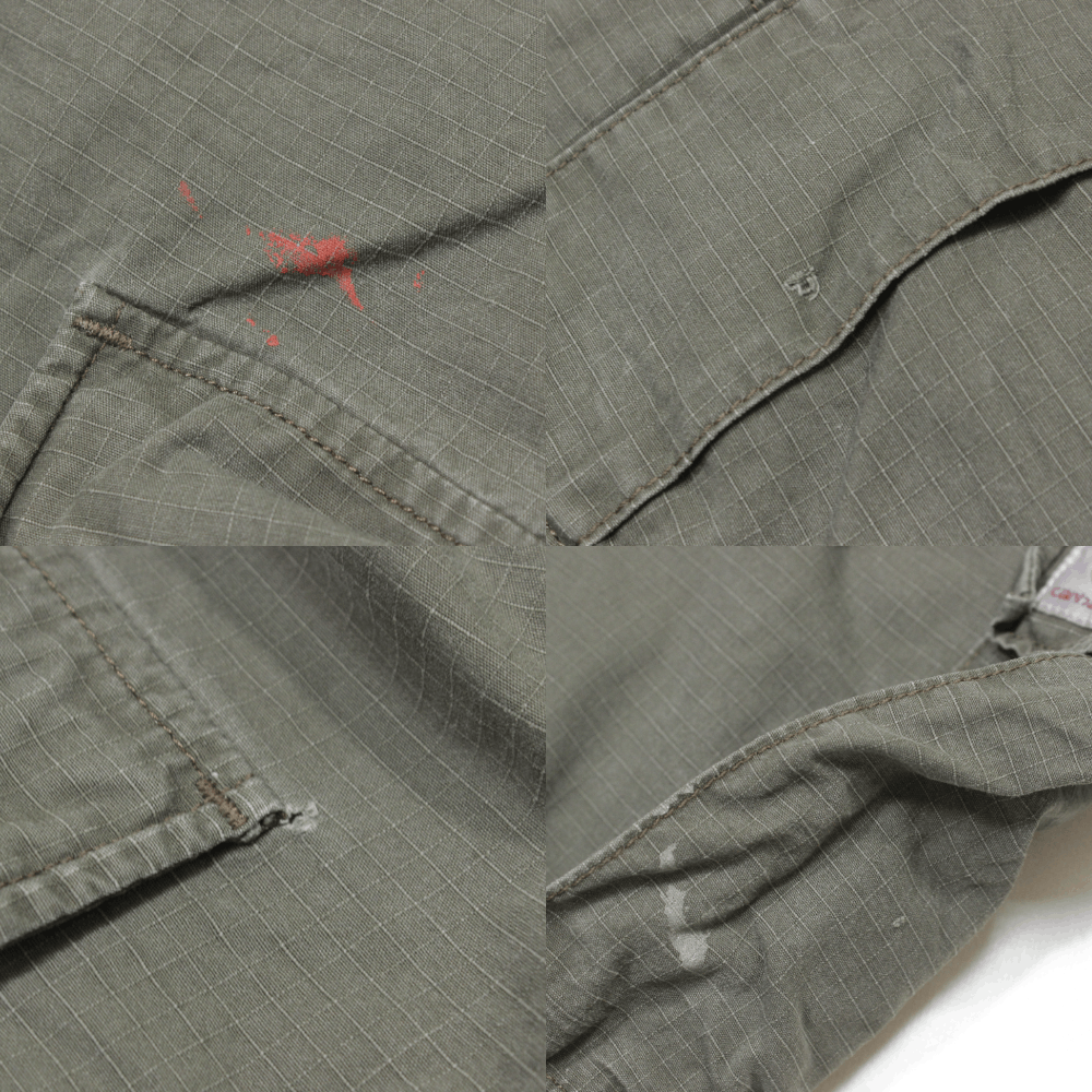 Carhartt Logo Aviation Cargo Pants Distressed Size US 34 / EU 50 - 9 Thumbnail