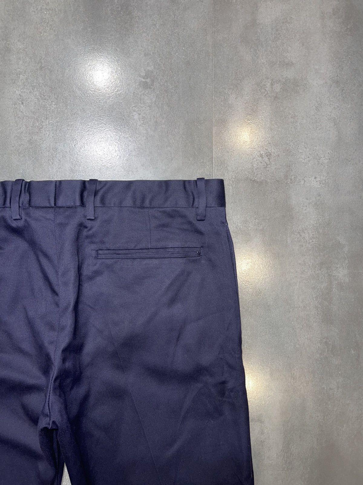 Acne Studios DS! Acne Studios Cone Cotton Dark Navy Casual Pants Size US 36 / EU 52 - 4 Thumbnail