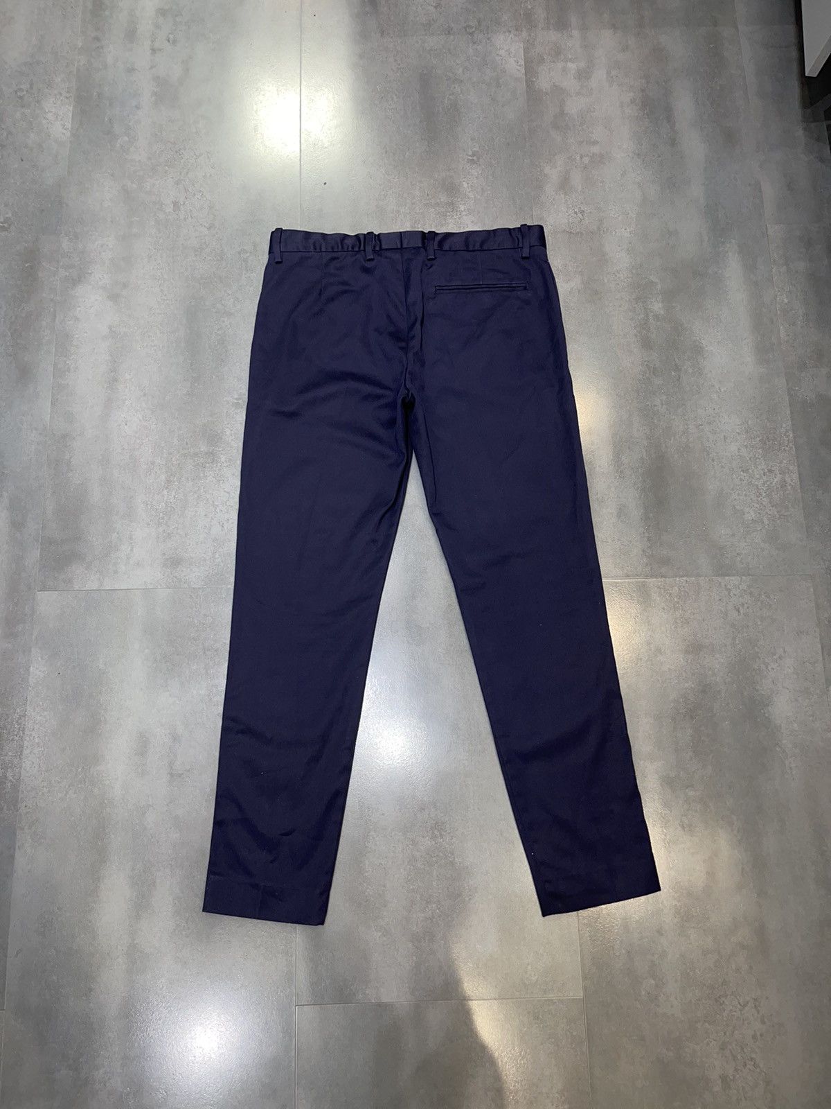 Acne Studios DS! Acne Studios Cone Cotton Dark Navy Casual Pants Size US 36 / EU 52 - 3 Thumbnail