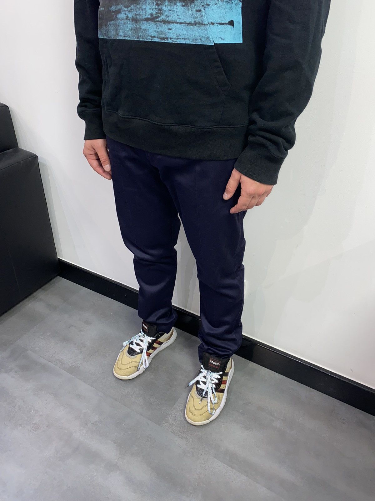 Acne Studios DS! Acne Studios Cone Cotton Dark Navy Casual Pants Size US 36 / EU 52 - 7 Thumbnail