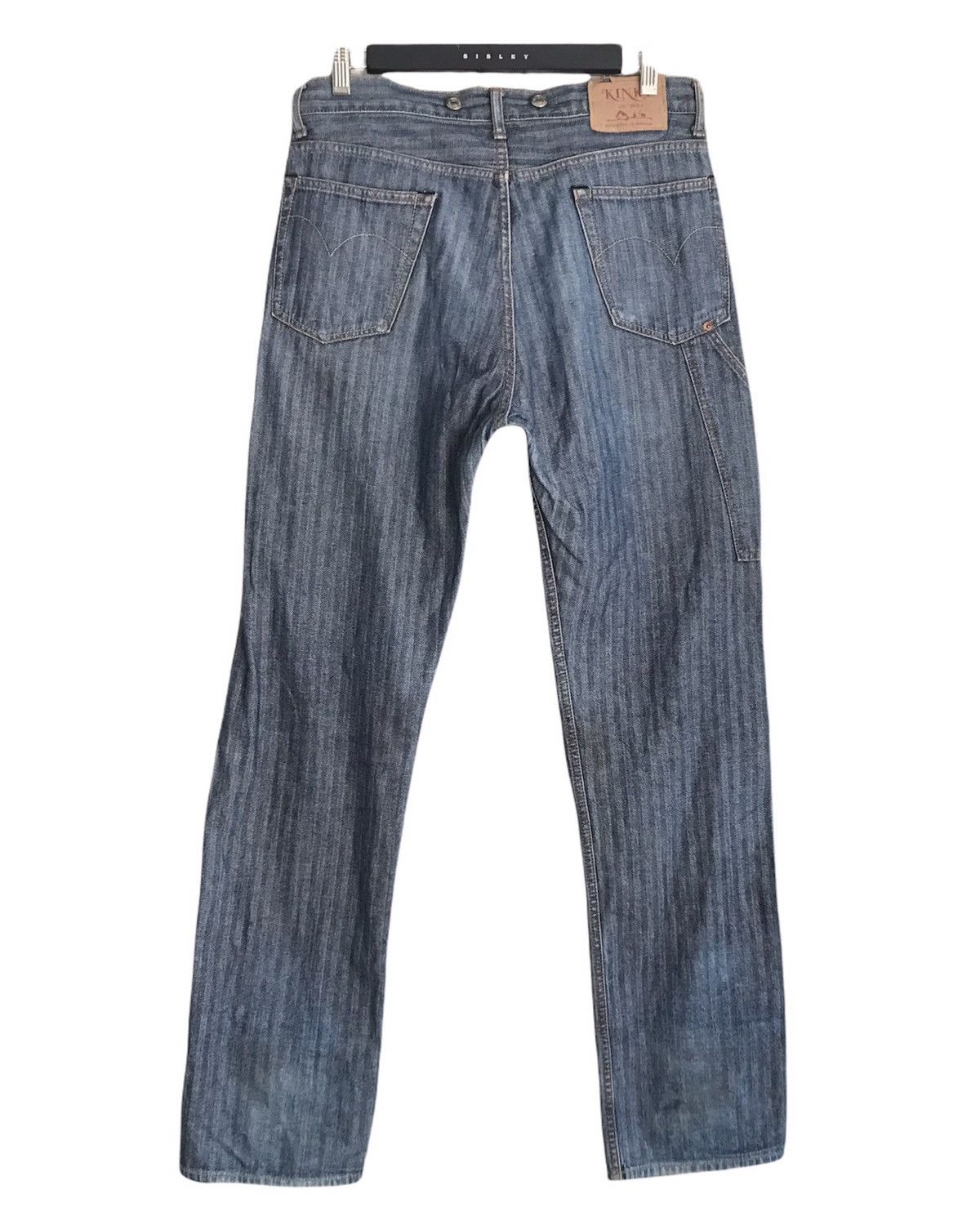 Hysteric Glamour Herringbone Carpenter Pants