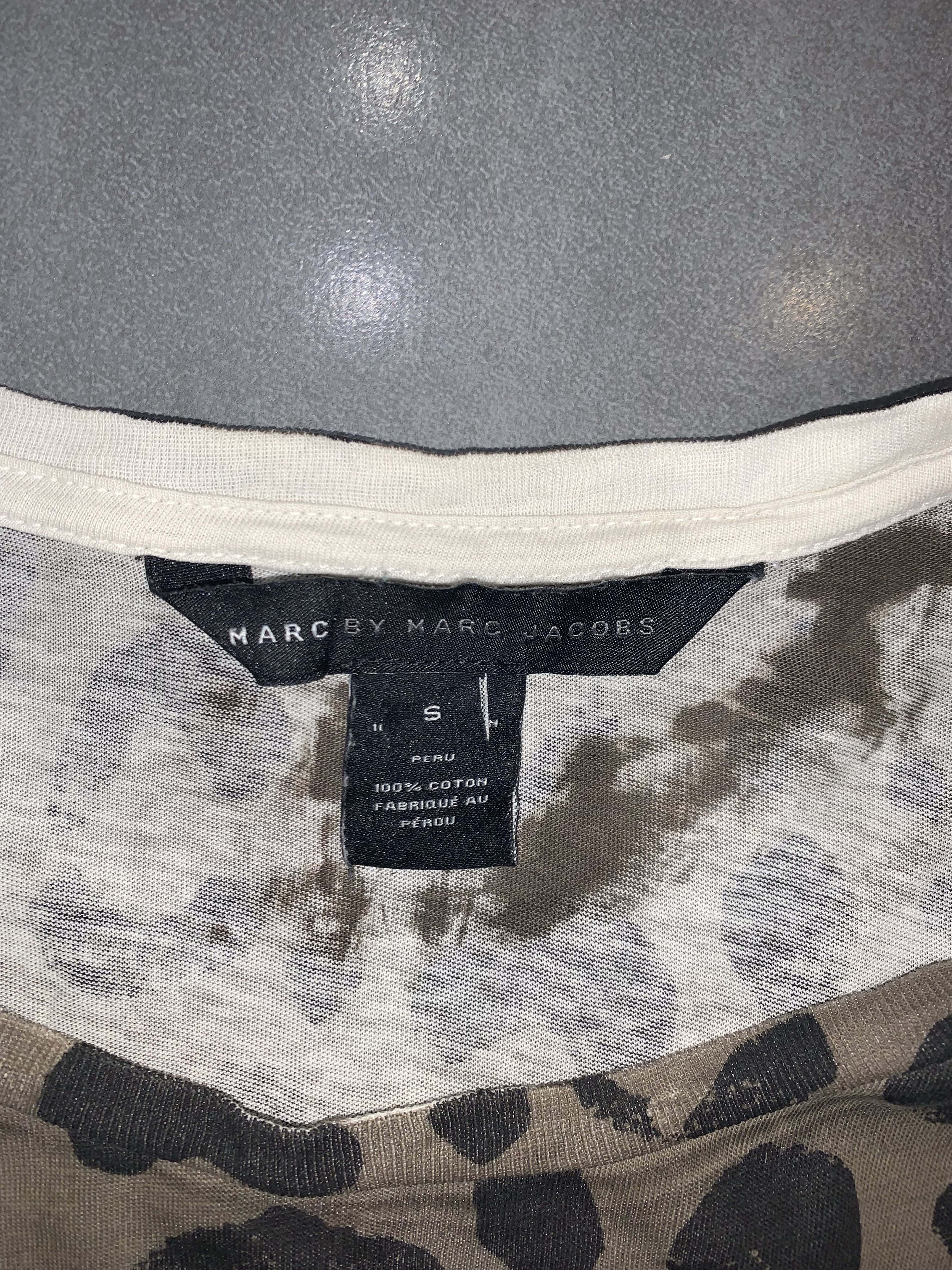 Marc Jacobs Marc Jacobs Tiger All Over Print Distressed Tank Top Size US S / EU 44-46 / 1 - 11 Thumbnail