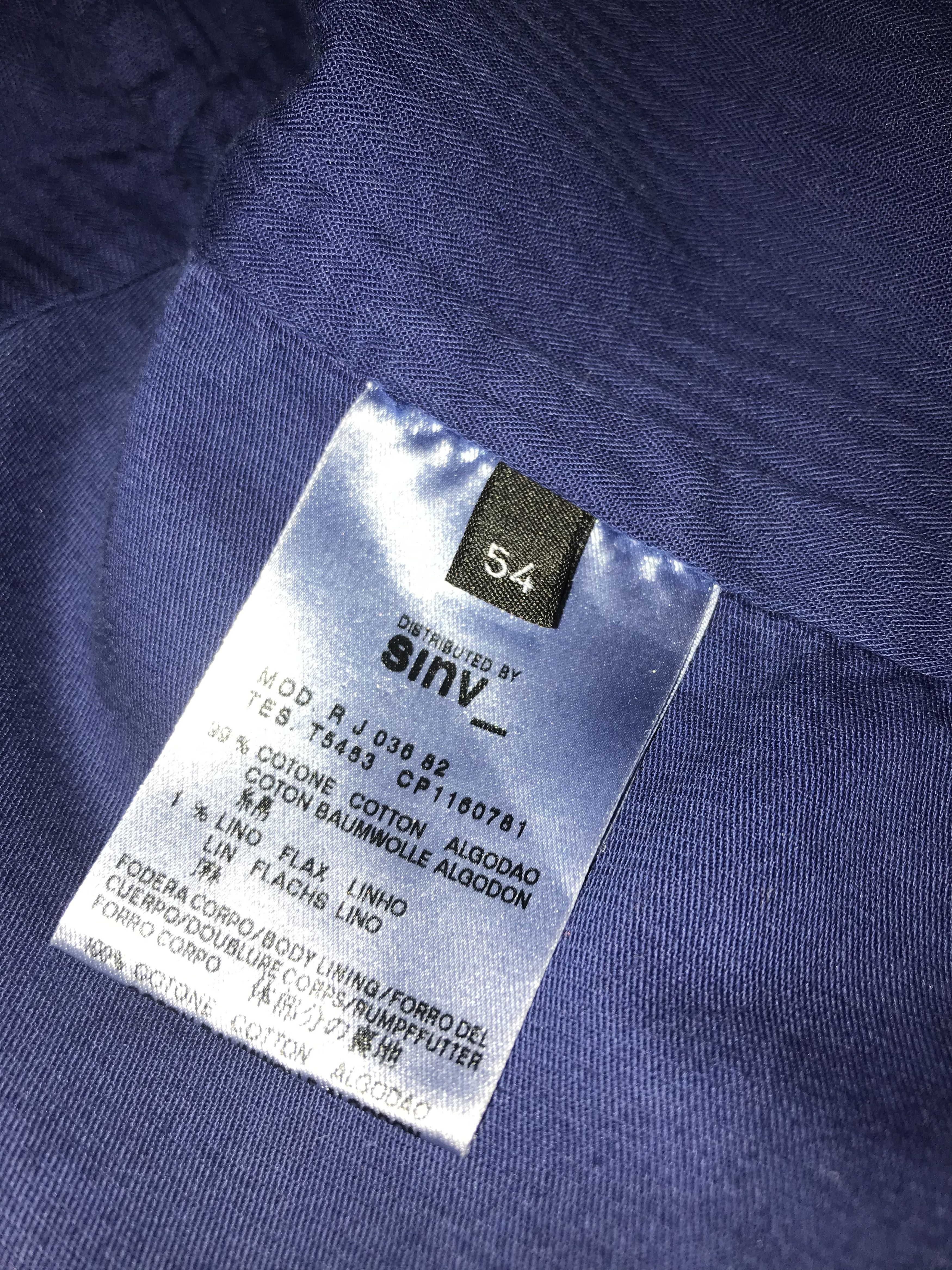 Alexander McQueen Alexander McQueen Blue Multi Pocket Light Cargo Jacket Size US L / EU 52-54 / 3 - 10 Thumbnail