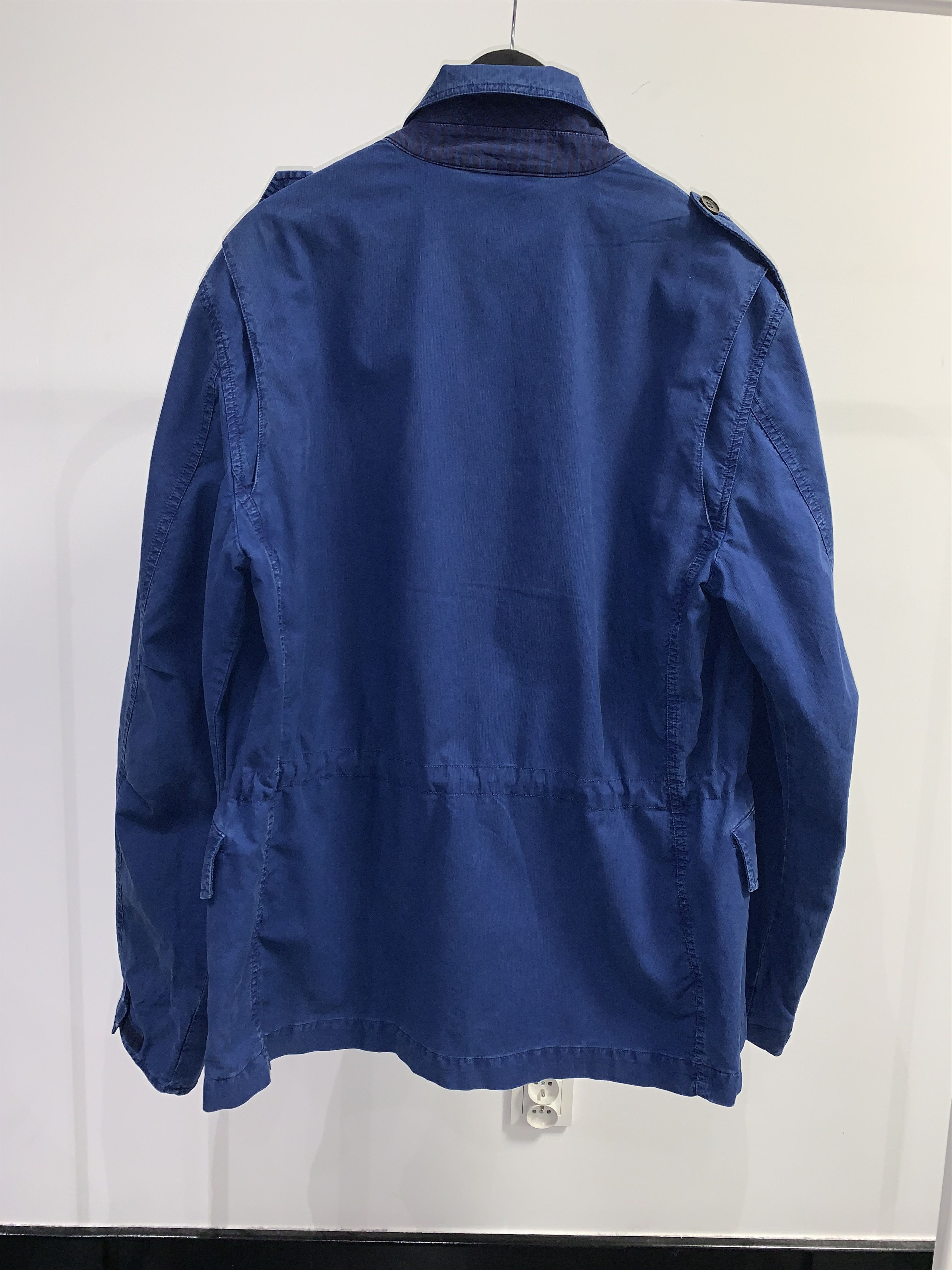 Alexander McQueen Alexander McQueen Blue Multi Pocket Light Cargo Jacket Size US L / EU 52-54 / 3 - 3 Thumbnail