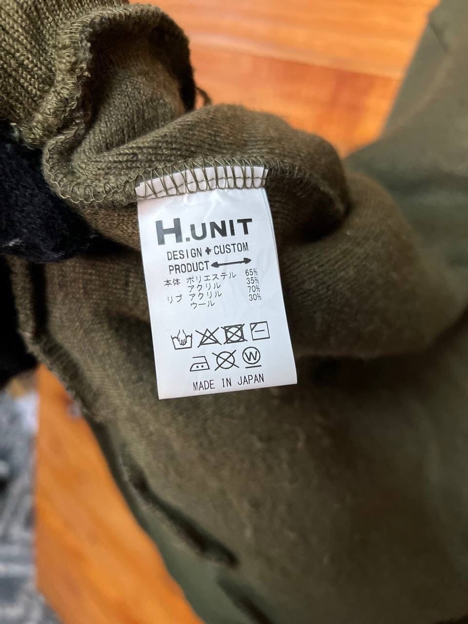 Japanese Brand STEALS🔥H.UNIT STORE LABEL FLEECE JACKET MADE IN JAPAN Size US L / EU 52-54 / 3 - 10 Thumbnail