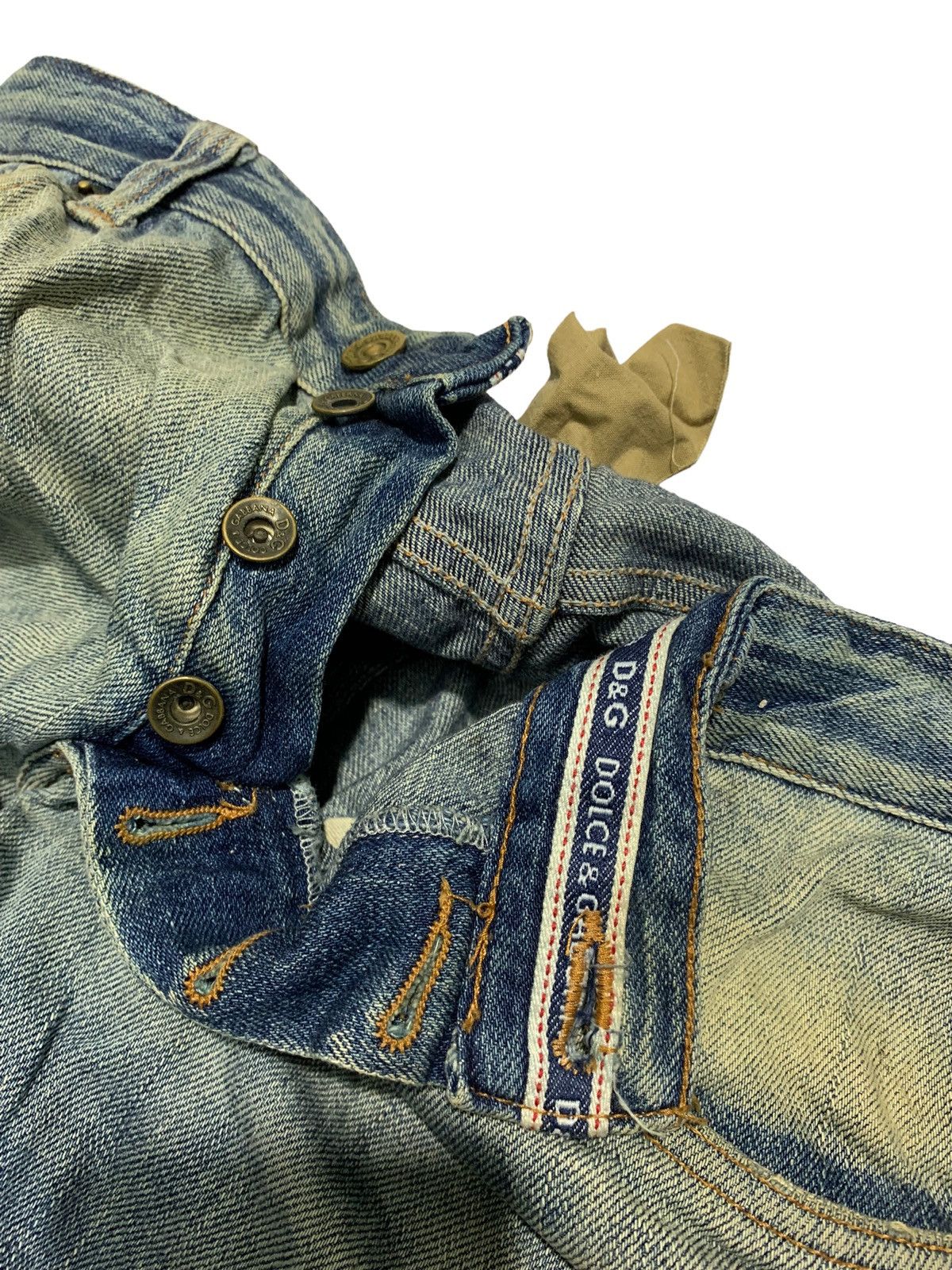 Dolce & Gabbana 🔥D&G MAN DISTRESSED DENIM W34 Size US 34 / EU 50 - 6 Thumbnail