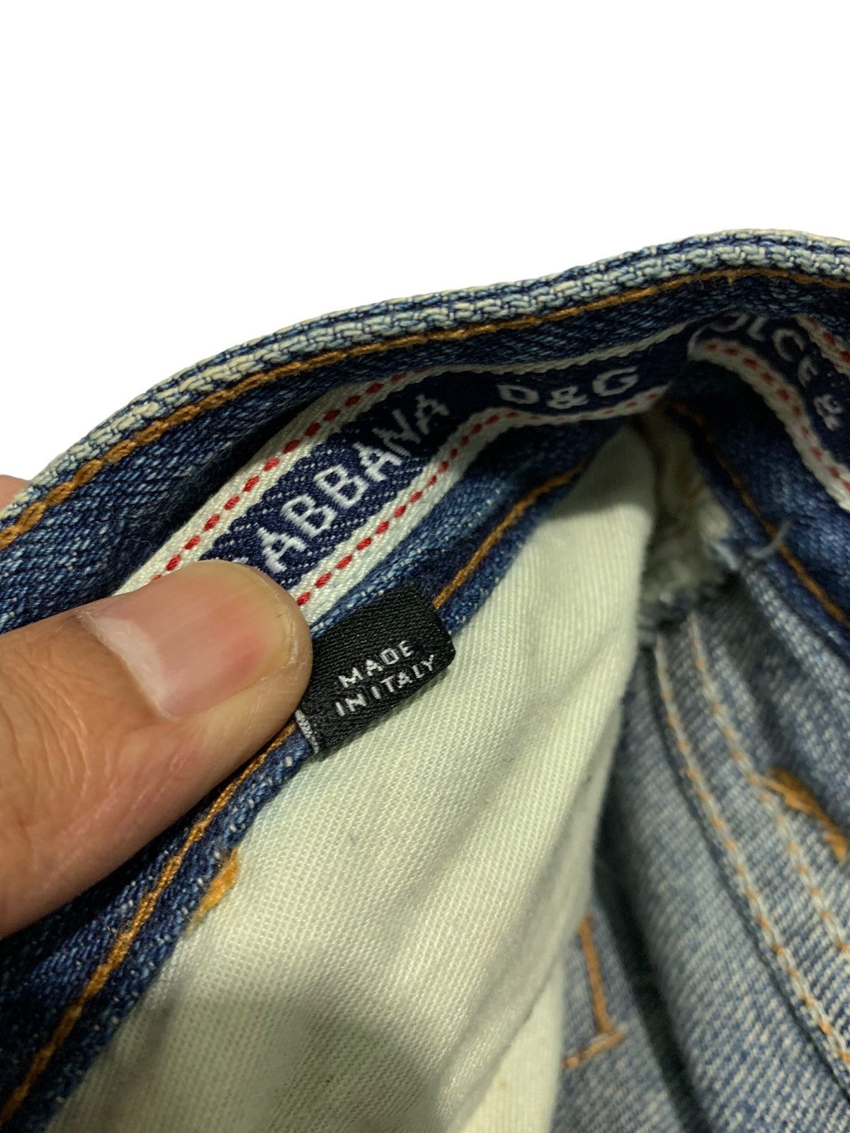 Dolce & Gabbana 🔥D&G MAN DISTRESSED DENIM W34 Size US 34 / EU 50 - 5 Thumbnail