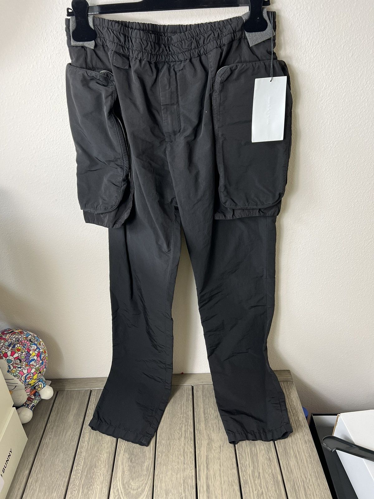 Alyx Studio 1017 Alyx 9SM Trooper Cargo Pants Black Large