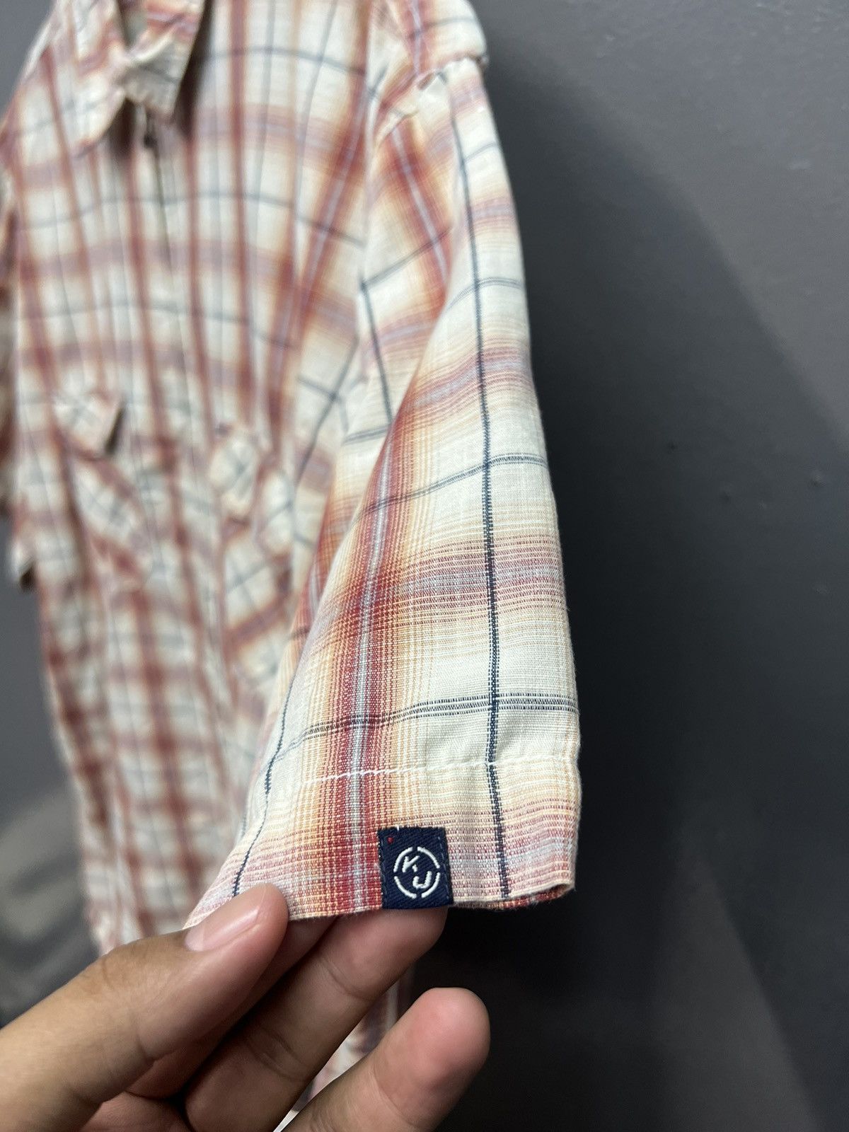 Japanese Brand KANSAI JEANS ZIPPER SHIRT DOUBLE POCKET Size US L / EU 52-54 / 3 - 5 Thumbnail