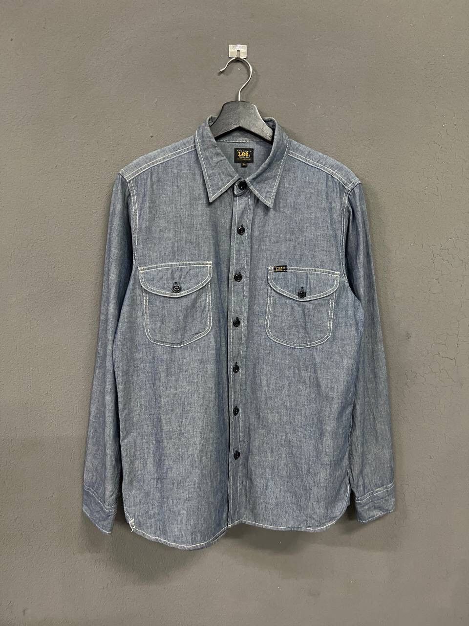 Lee VINTAGE LEE CHAMBRAY FLANNEL Size US M / EU 48-50 / 2 - 1 Thumbnail