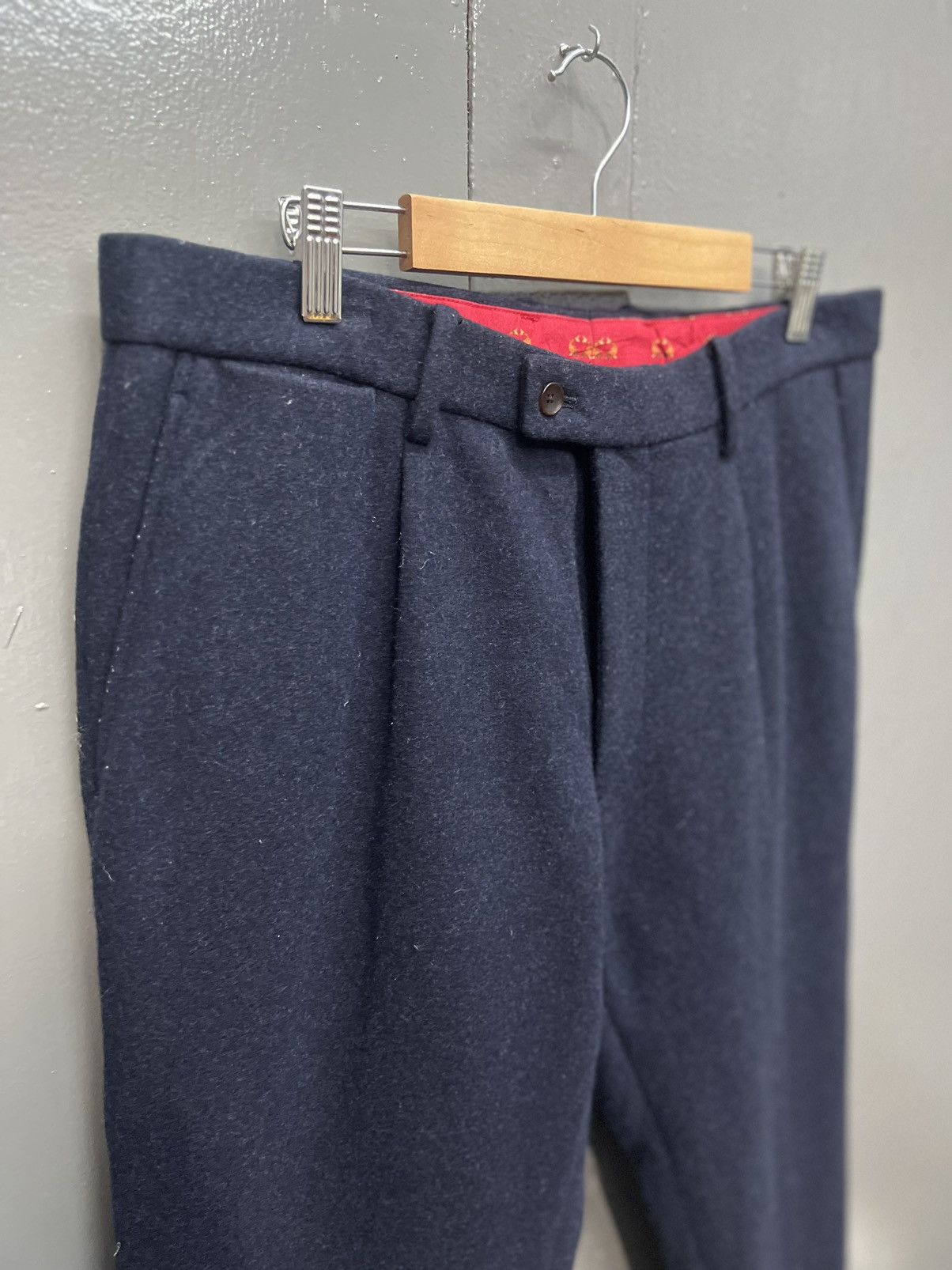 Japanese Brand ARTISAN WOOL CASUAL PANTS SIZE 34 Size US 34 / EU 50 - 4 Thumbnail