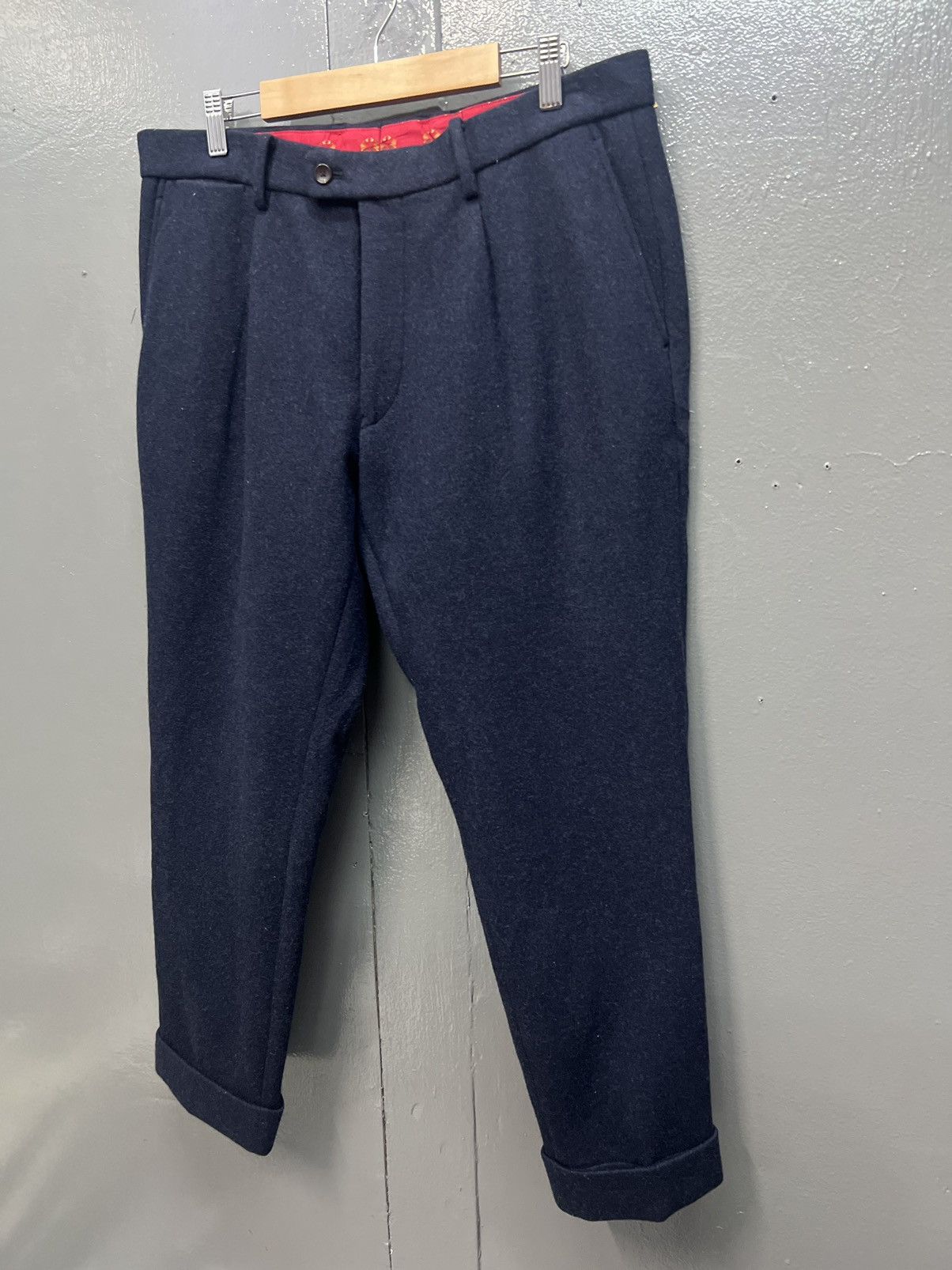 Japanese Brand ARTISAN WOOL CASUAL PANTS SIZE 34 Size US 34 / EU 50 - 3 Thumbnail