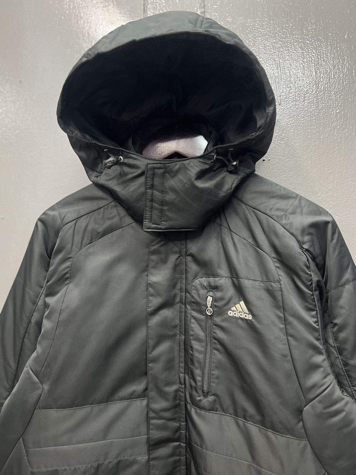 Adidas ADIDAS JACKET WITH HOODIE Size US S / EU 44-46 / 1 - 6 Thumbnail