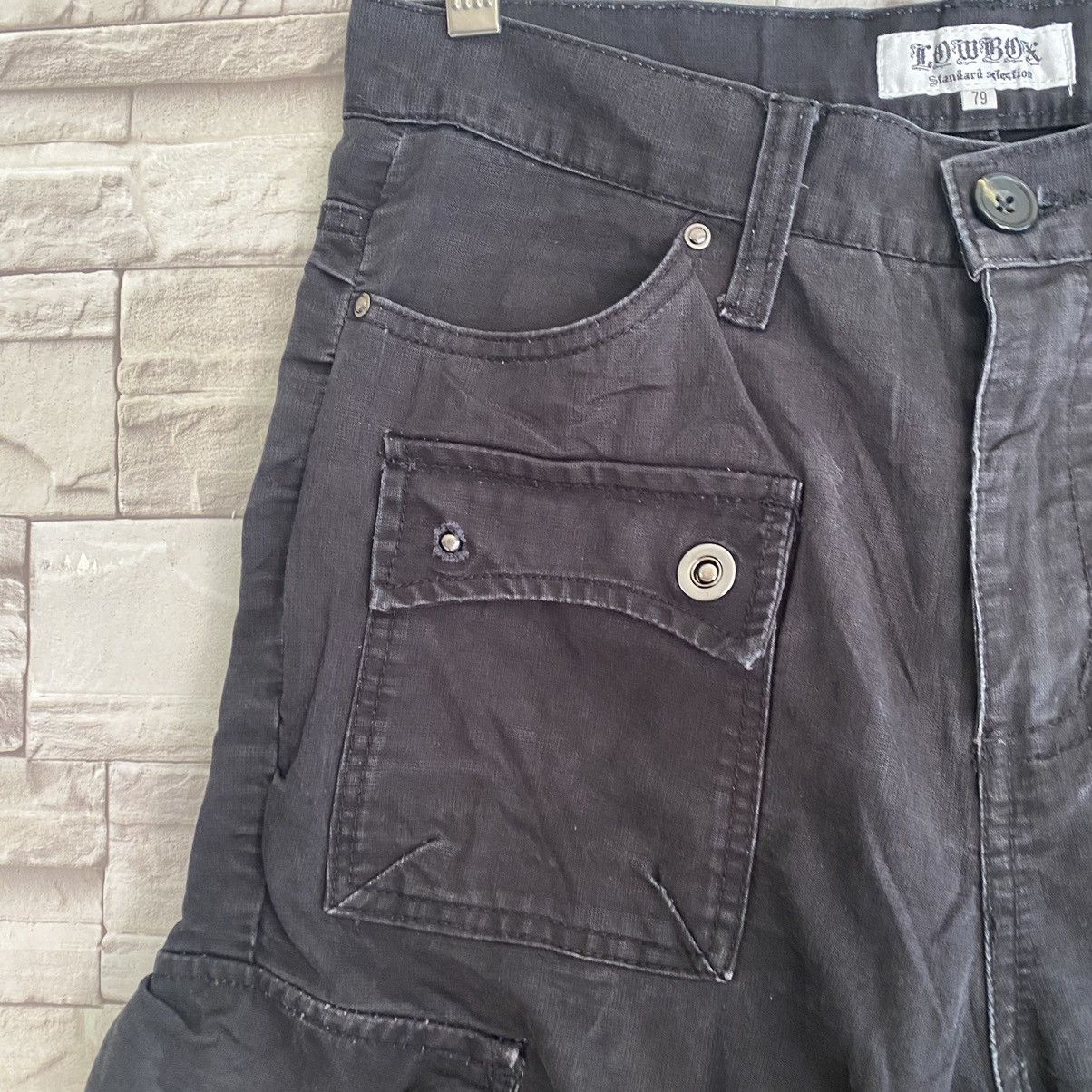 Japanese Brand Japanese Brand LOWBOX Cargo Pants 8 pocket Size US 30 / EU 46 - 6 Thumbnail