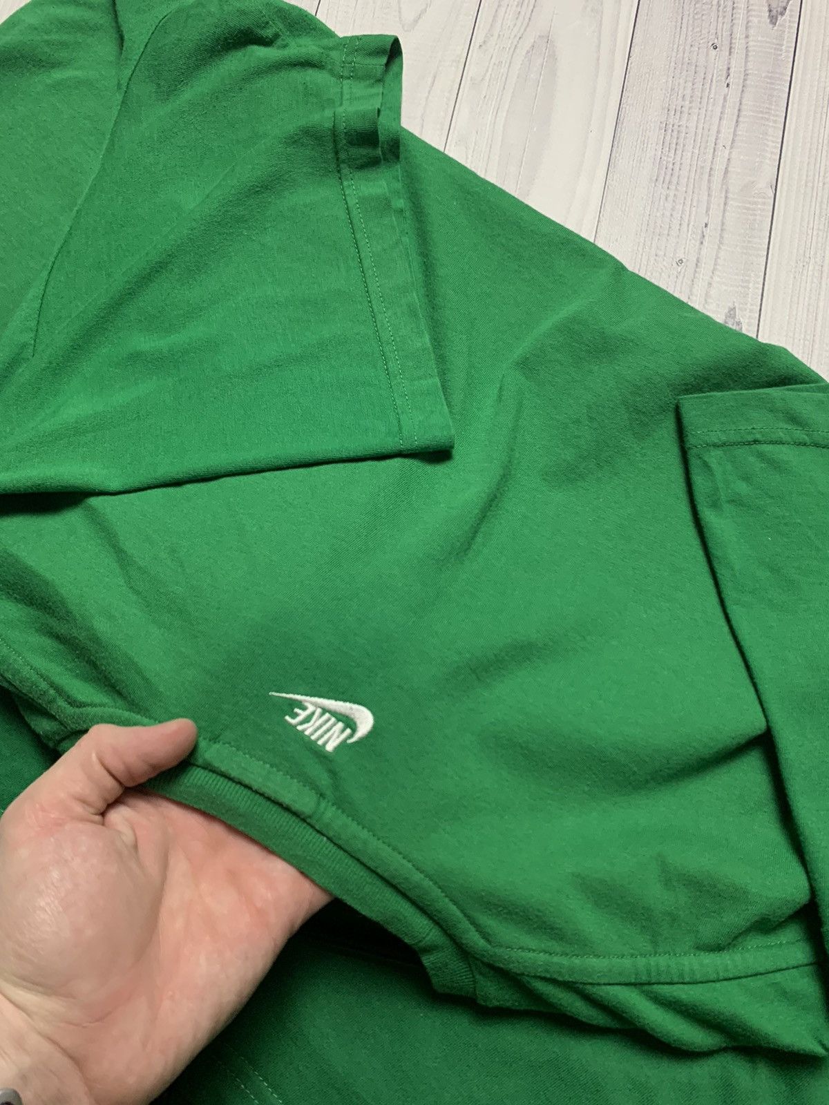 Nike × Vintage Vintage Nike tee Just do it size XXL green Size US XXL / EU 58 / 5 - 4 Thumbnail