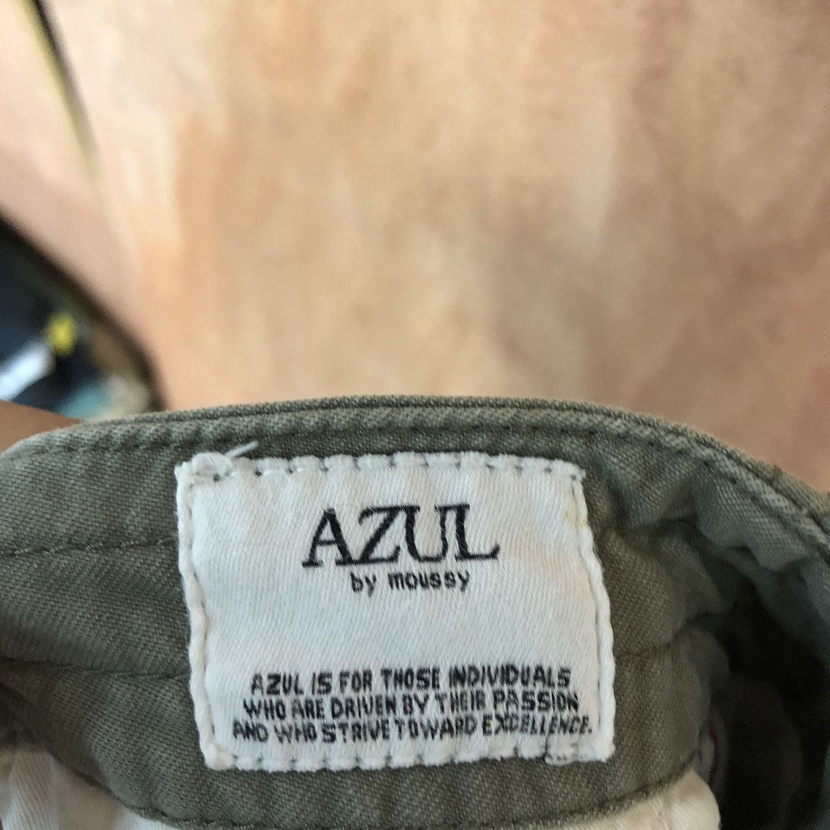 Japanese Brand D Azul Brown Multipocket utility Cargo Pants #2154 Size US 31 - 13 Thumbnail