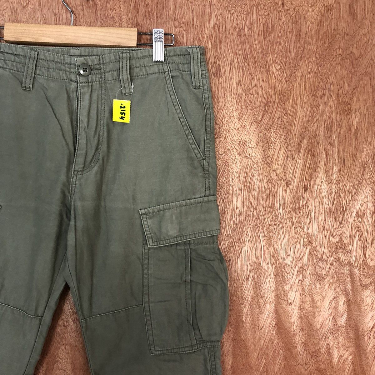 Japanese Brand D Azul Brown Multipocket utility Cargo Pants #2154 Size US 31 - 5 Thumbnail
