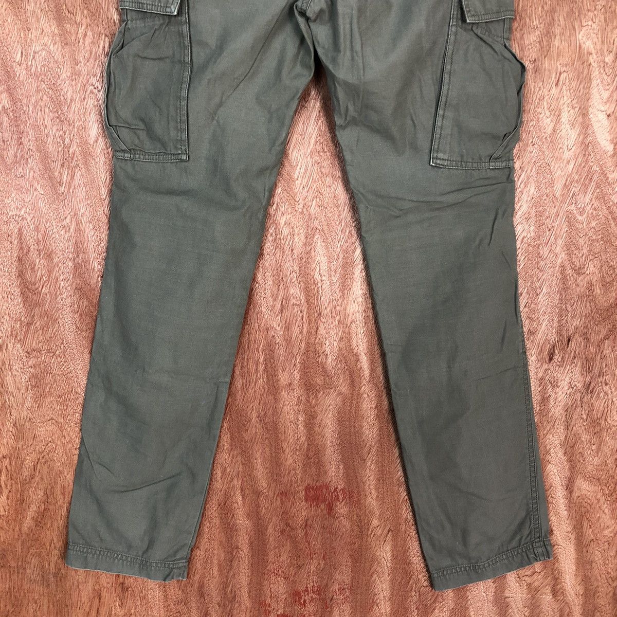Japanese Brand D Azul Brown Multipocket utility Cargo Pants #2154 Size US 31 - 11 Thumbnail