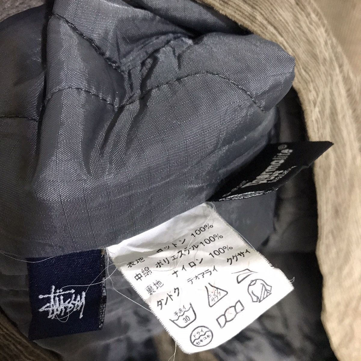 Stussy × Vintage Stussy thermolite plus insulation curdoroy jacket Size US L / EU 52-54 / 3 - 5 Thumbnail