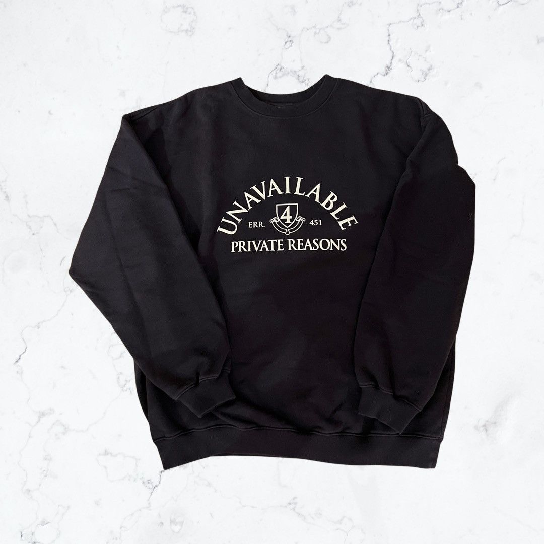 Vetements *RARE* AW 19 UNAVIABLE VETEMENTS sweatshirt Size US XL / EU 56 / 4 - 3 Thumbnail