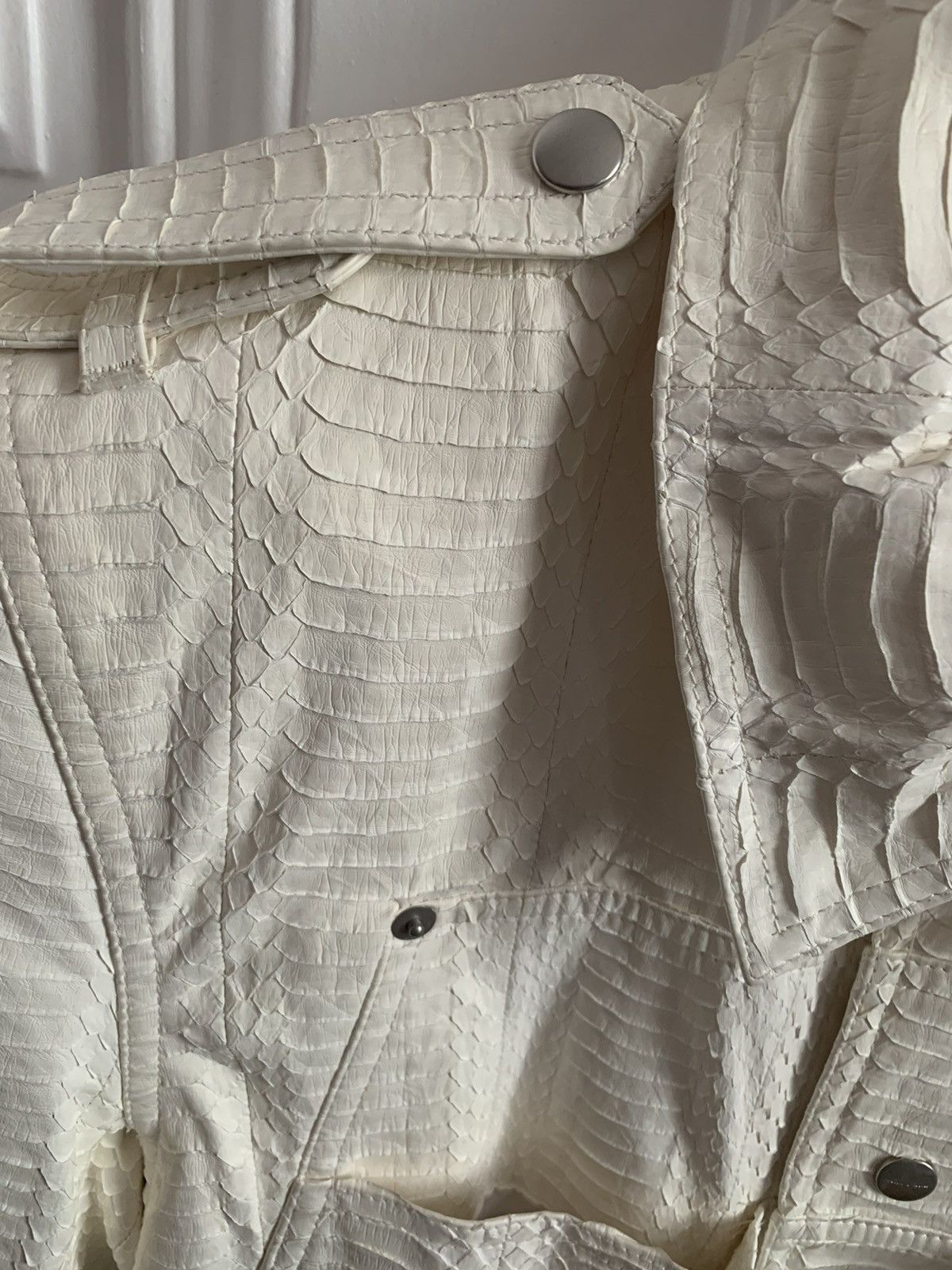Rick Owens Snakeskin Tecuatl Jacket Size US M / EU 48-50 / 2 - 4 Thumbnail