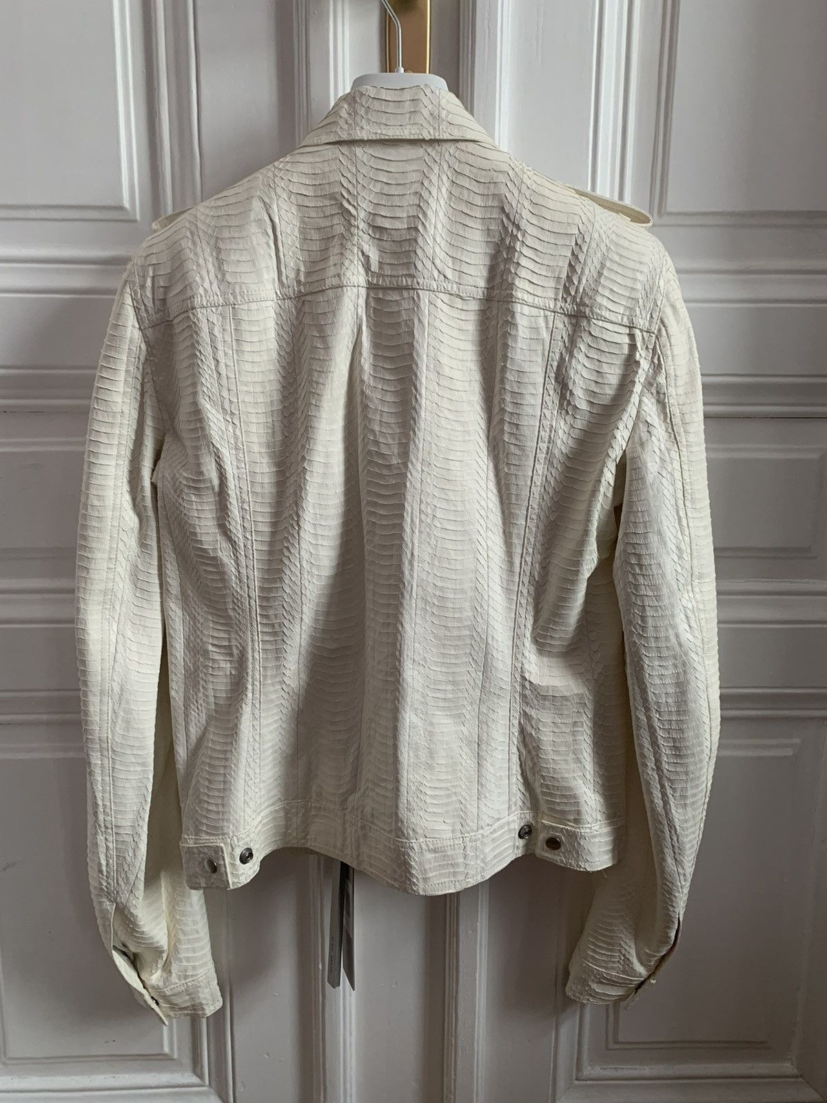 Rick Owens Snakeskin Tecuatl Jacket Size US M / EU 48-50 / 2 - 2 Thumbnail