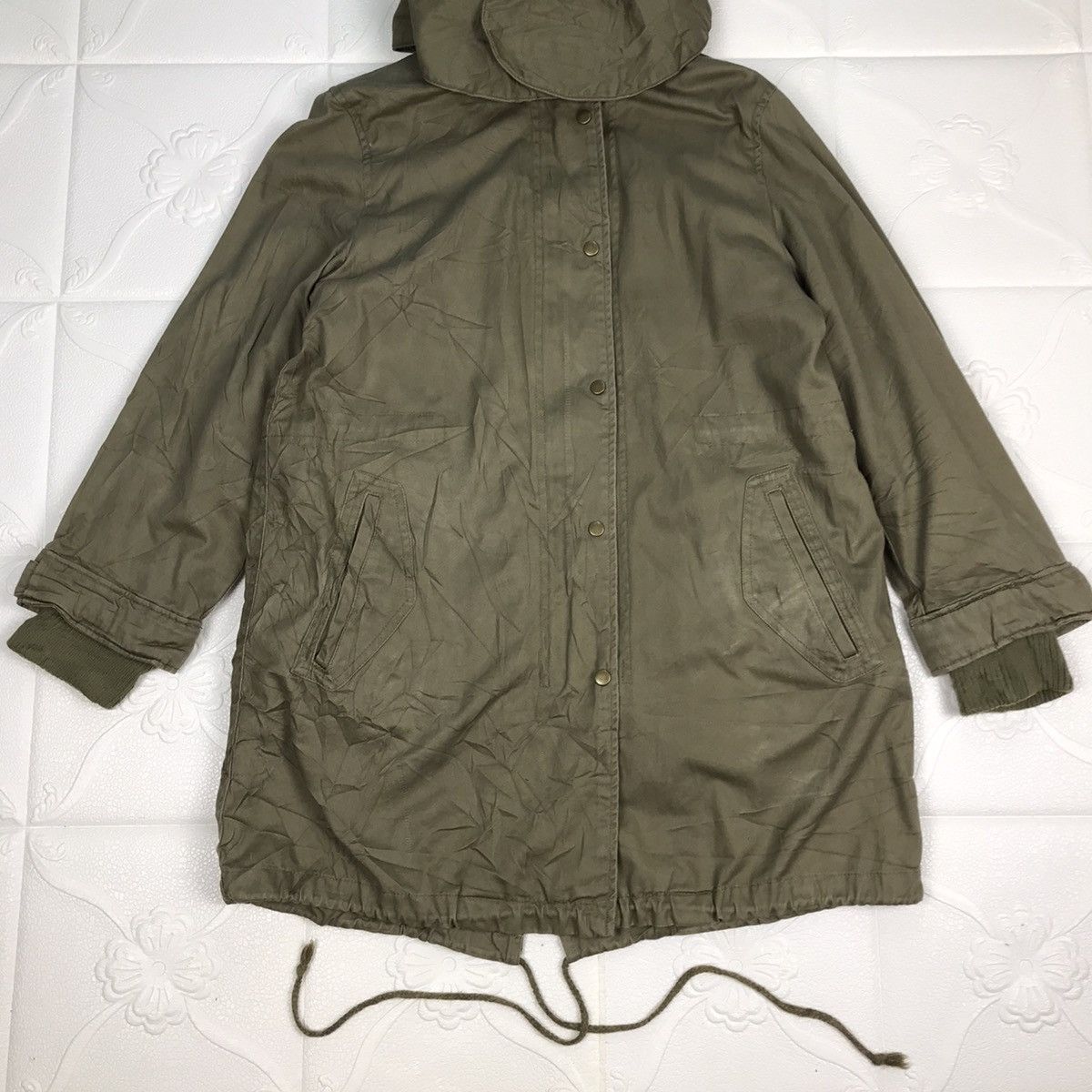 Designer × Japanese Brand × Vintage Vintage E Hyphen World Gallery Fishtail Britain Parka Jacket Size US M / EU 48-50 / 2 - 4 Thumbnail