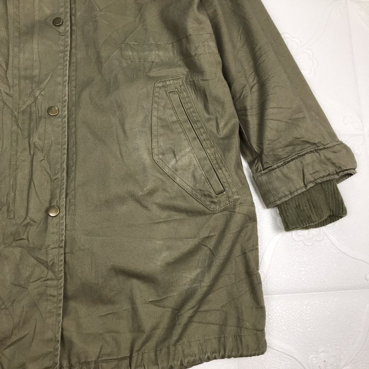 Designer × Japanese Brand × Vintage Vintage E Hyphen World Gallery Fishtail Britain Parka Jacket Size US M / EU 48-50 / 2 - 5 Thumbnail
