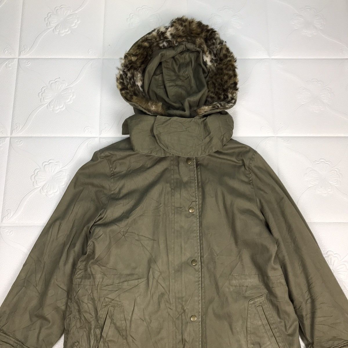 Designer × Japanese Brand × Vintage Vintage E Hyphen World Gallery Fishtail Britain Parka Jacket Size US M / EU 48-50 / 2 - 3 Thumbnail