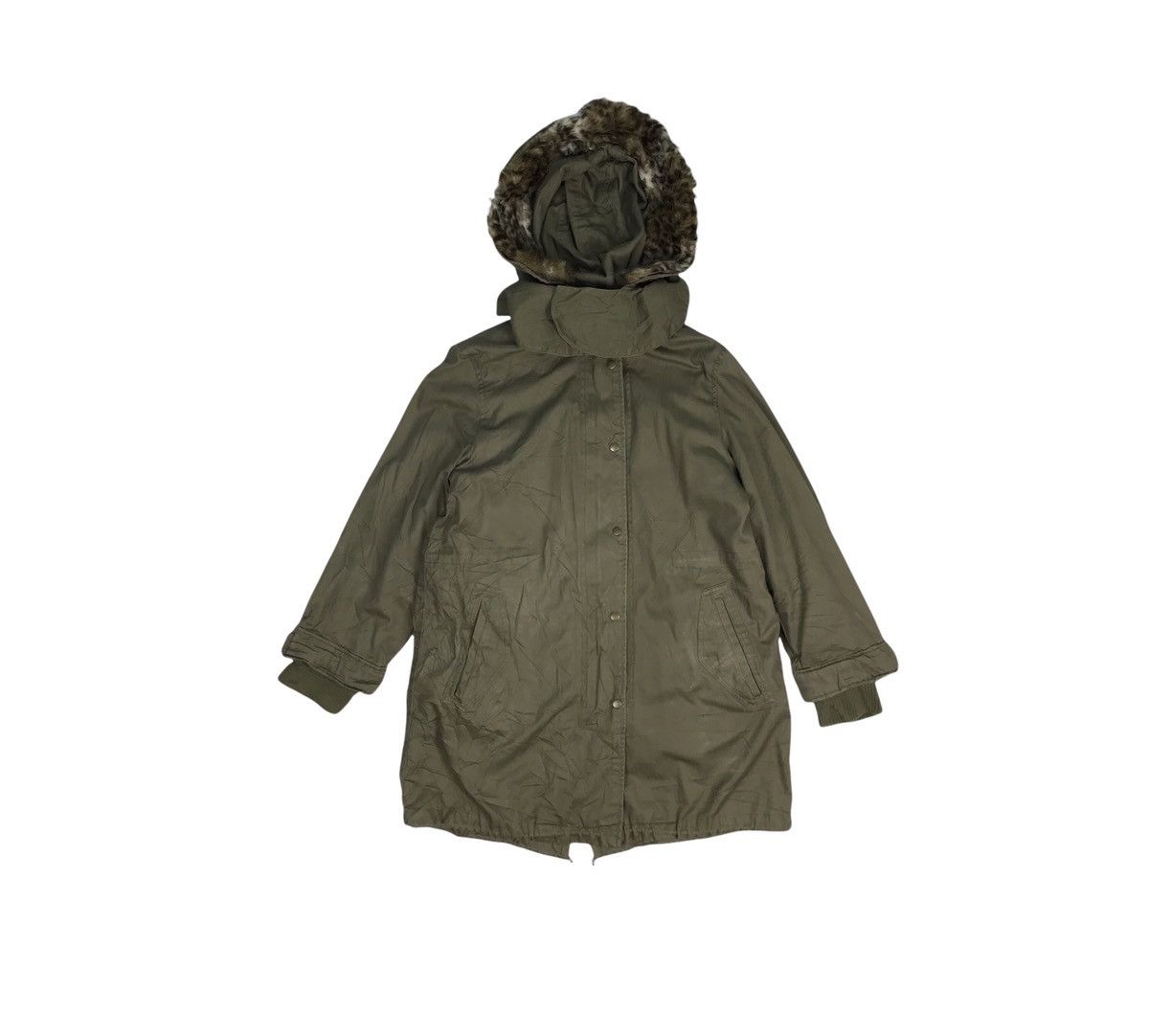 Designer × Japanese Brand × Vintage Vintage E Hyphen World Gallery Fishtail Britain Parka Jacket Size US M / EU 48-50 / 2 - 2 Thumbnail