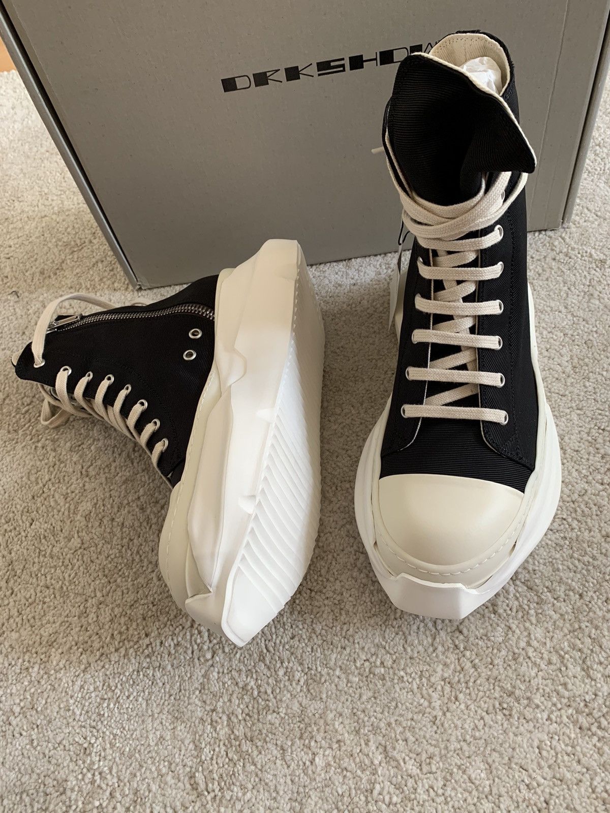 Rick Owens Rick Owens DRKSHDW Abstract Ramones Size US 10 / EU 43 - 8 Thumbnail