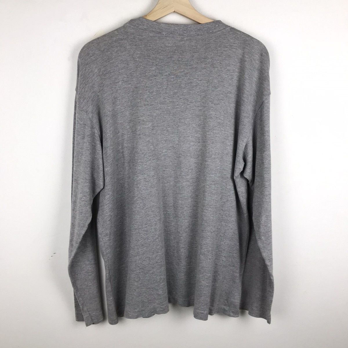 Valentino × Vintage Vintage 90s Valentino Embroidery Longsleeve Tee Size US L / EU 52-54 / 3 - 5 Thumbnail