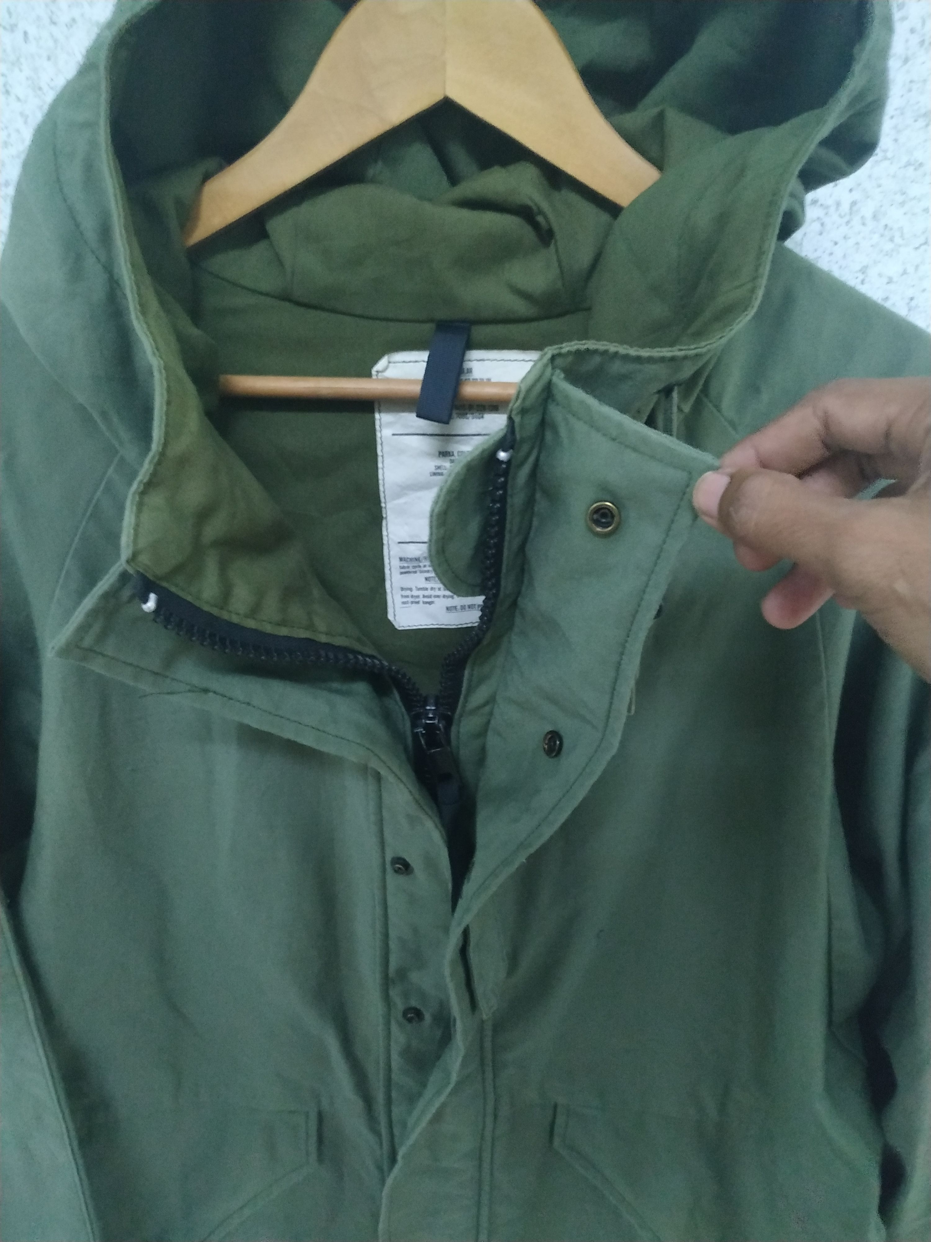 Alpha Industries × Vintage Vintage Alpha Industries Cold Weather Parka Made in USA Size US L / EU 52-54 / 3 - 4 Thumbnail