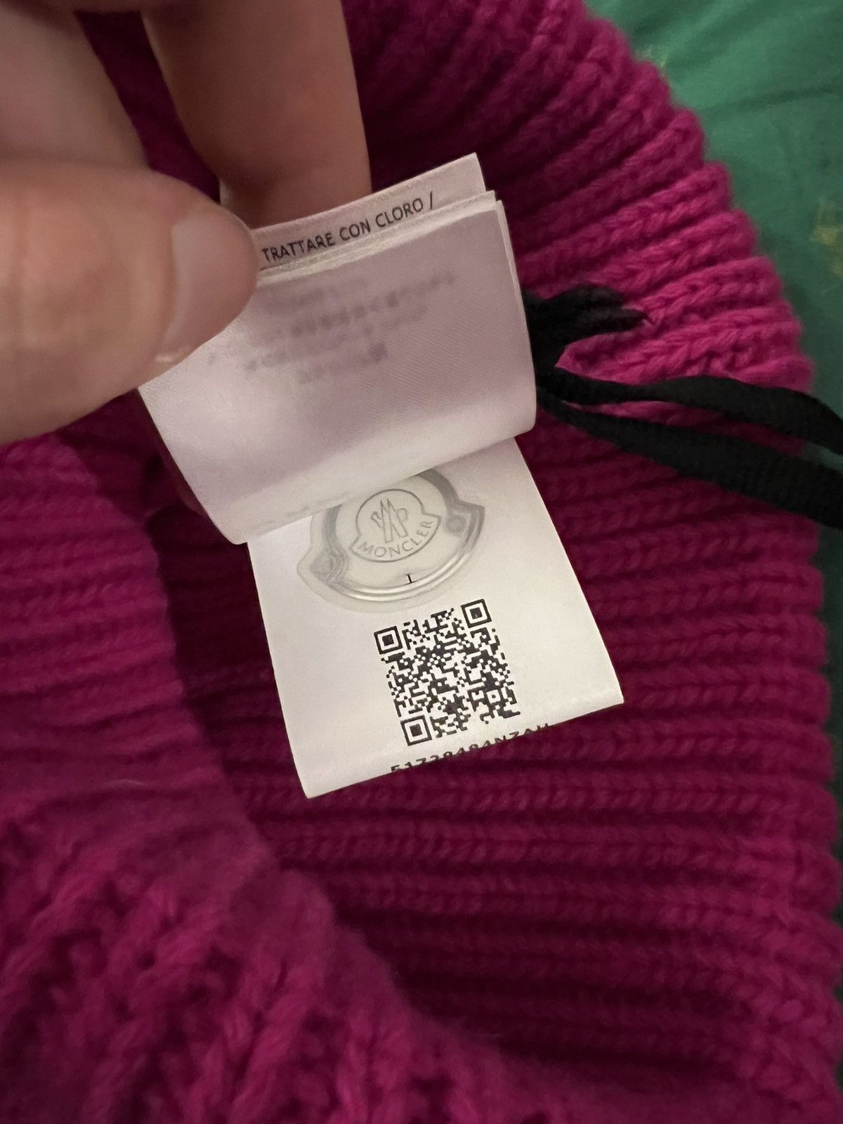 Moncler × Palm Angels Beanie palm angels Size ONE SIZE - 5 Thumbnail