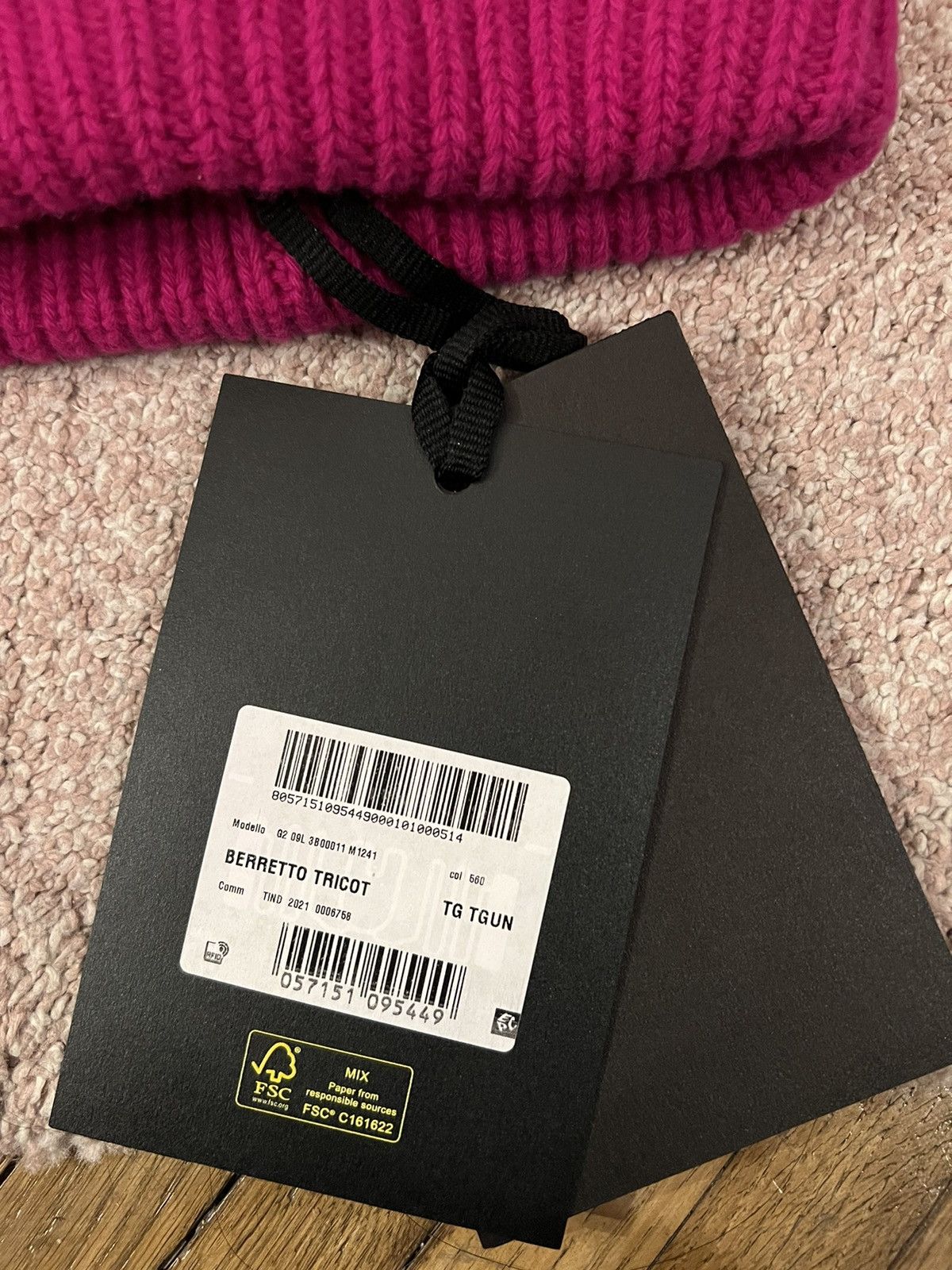 Moncler × Palm Angels Beanie palm angels Size ONE SIZE - 3 Thumbnail
