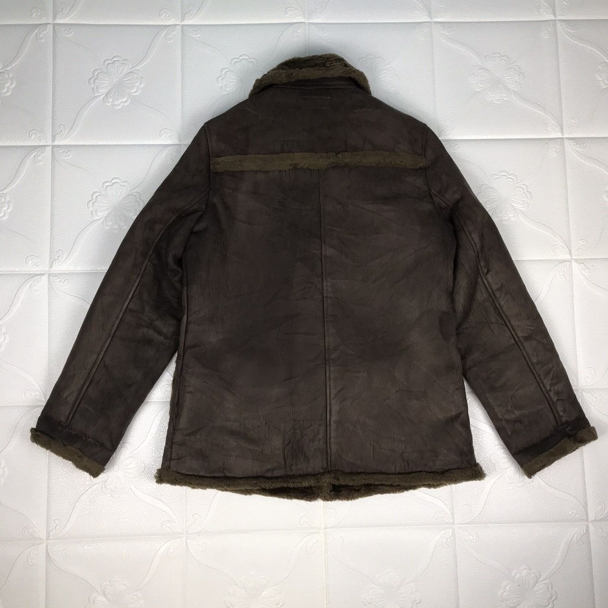 Japanese Brand × NOLLEY'S × Vintage Vintage Japanese Designer Nolley's Sherpa Jacket Size US S / EU 44-46 / 1 - 8 Thumbnail
