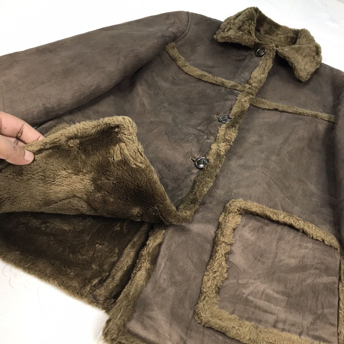 Japanese Brand × NOLLEY'S × Vintage Vintage Japanese Designer Nolley's Sherpa Jacket Size US S / EU 44-46 / 1 - 6 Thumbnail
