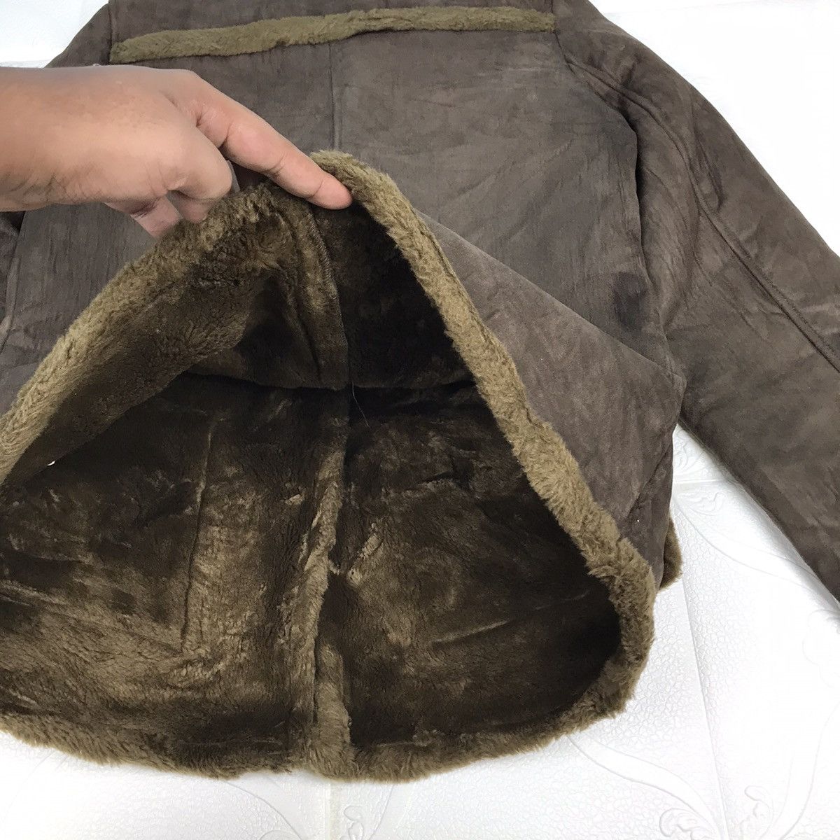 Japanese Brand × NOLLEY'S × Vintage Vintage Japanese Designer Nolley's Sherpa Jacket Size US S / EU 44-46 / 1 - 10 Thumbnail