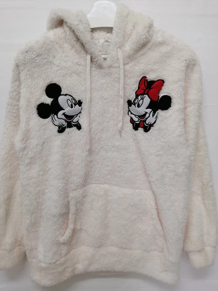 Disney DISNEY MICKEY & MINNIE Sherpa Hoodie Size US M / EU 48-50 / 2 - 2 Thumbnail