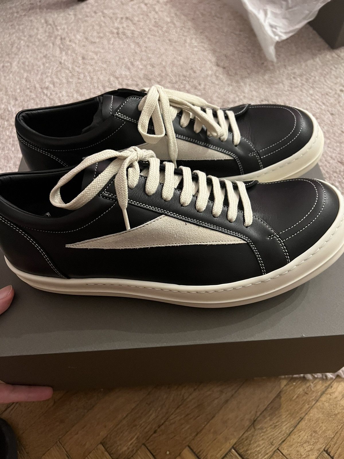 Rick Owens Rick Owens SS23 EDFU Vans Size US 7 / IT 37 - 3 Thumbnail