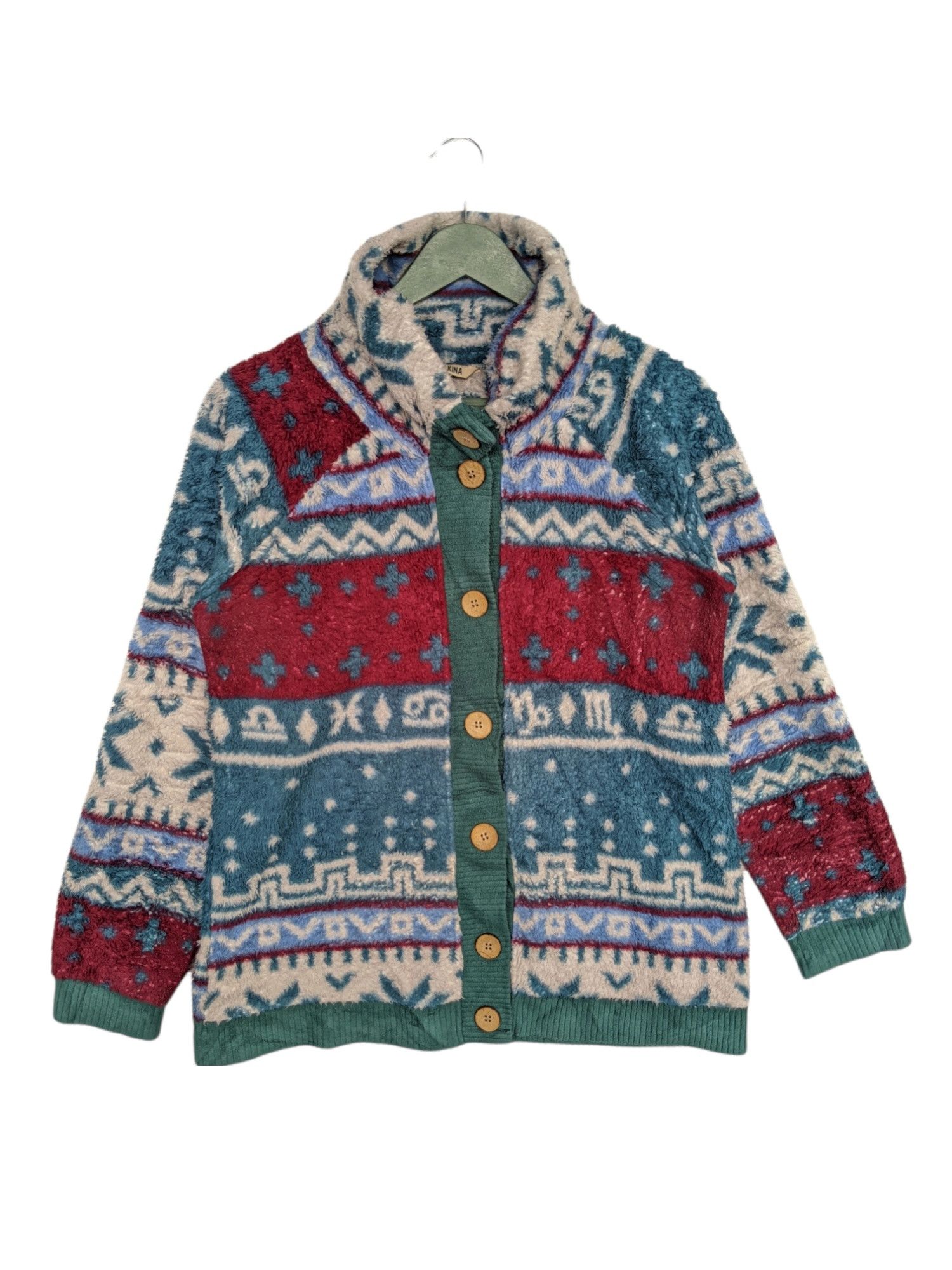 Other Vintage Livre Kina Sherpa Sweater Size US S / EU 44-46 / 1 - 1 Thumbnail