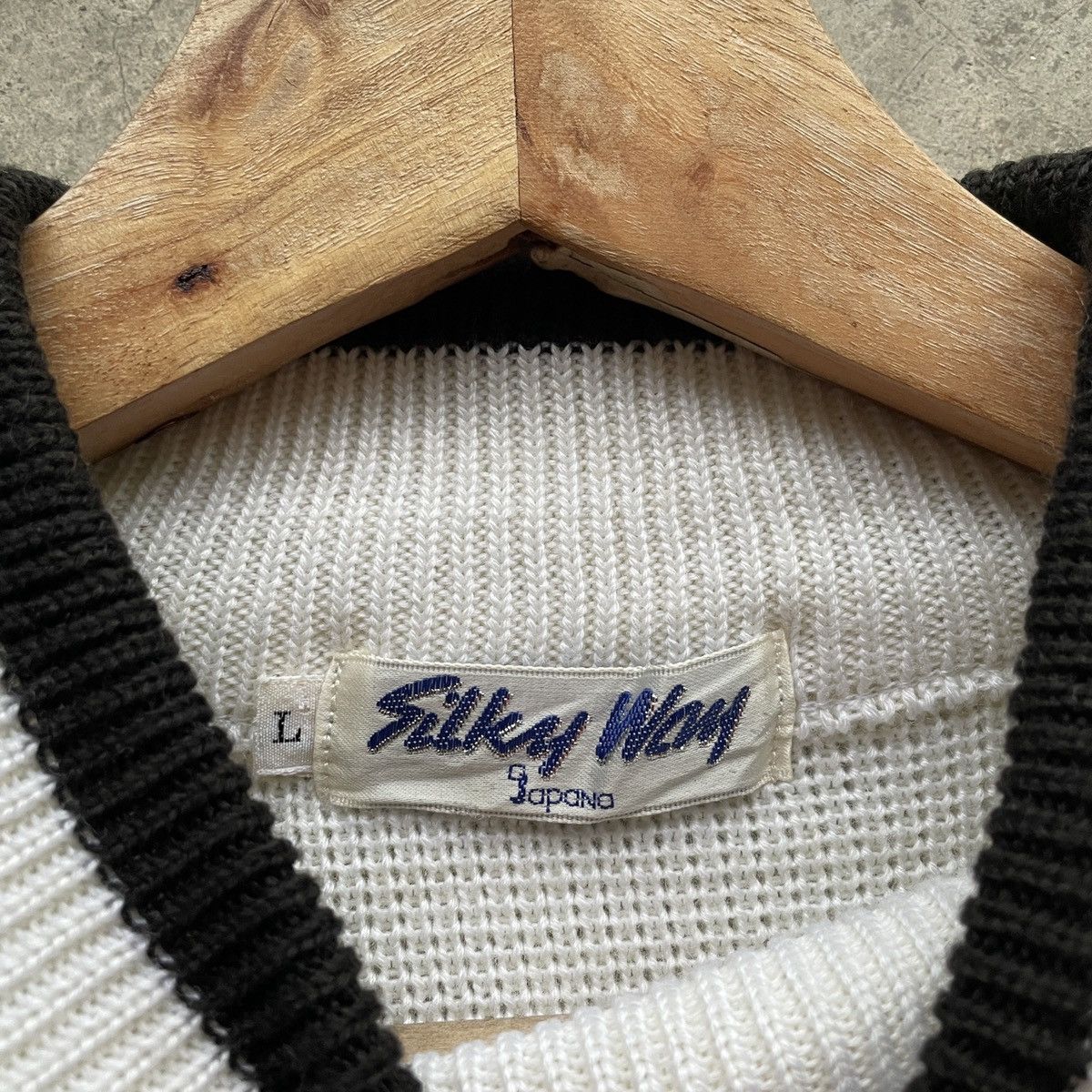 Japanese Brand Vintage Silky Way Japan With Logo Knitwear Sweater Jumper Size US L / EU 52-54 / 3 - 8 Thumbnail