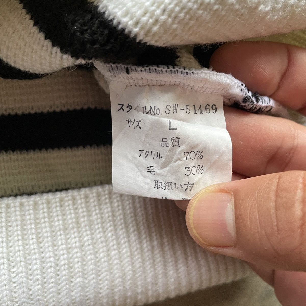 Japanese Brand Vintage Silky Way Japan With Logo Knitwear Sweater Jumper Size US L / EU 52-54 / 3 - 9 Thumbnail