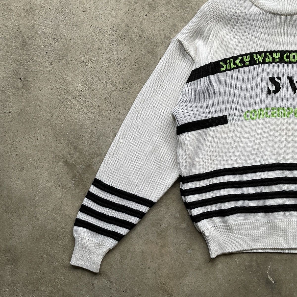 Japanese Brand Vintage Silky Way Japan With Logo Knitwear Sweater Jumper Size US L / EU 52-54 / 3 - 4 Thumbnail