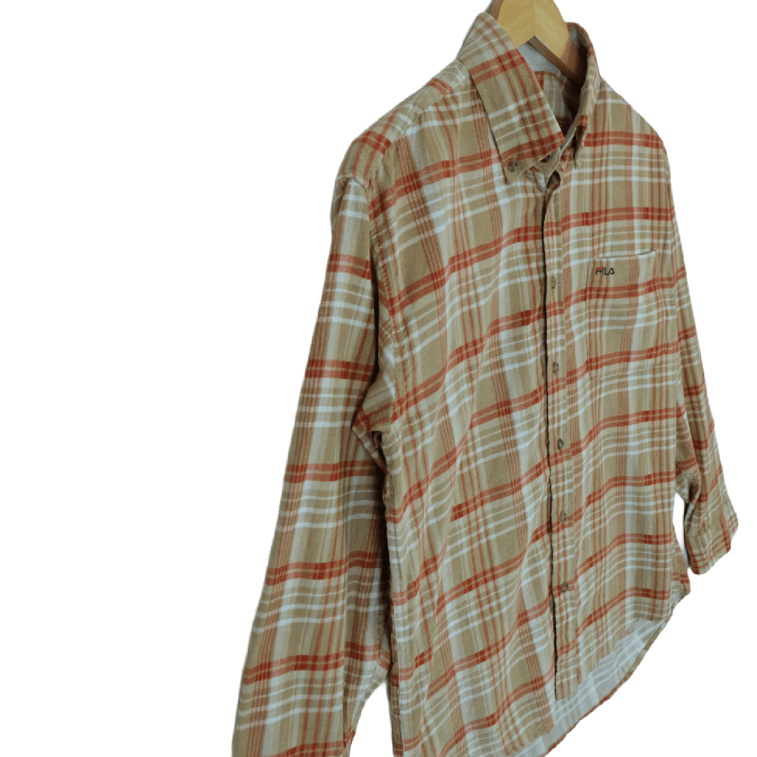 Fila FILA Check Button Up Casual Shirt Size US M / EU 48-50 / 2 - 6 Thumbnail