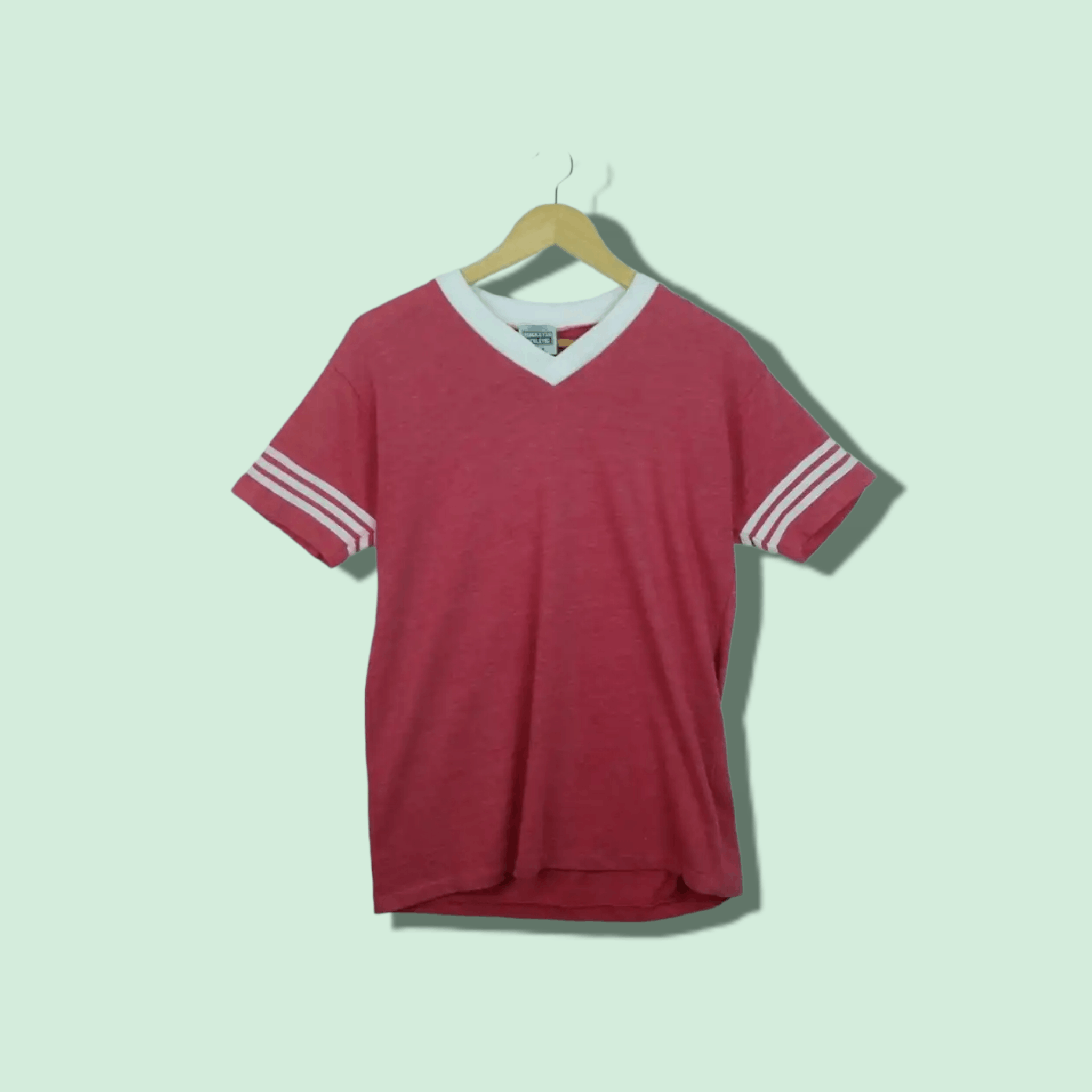 Japanese Brand × Vintage Japan Vintage 90's QUICK EYE Athletic Sportswear T Shirt Size US M / EU 48-50 / 2 - 1 Thumbnail