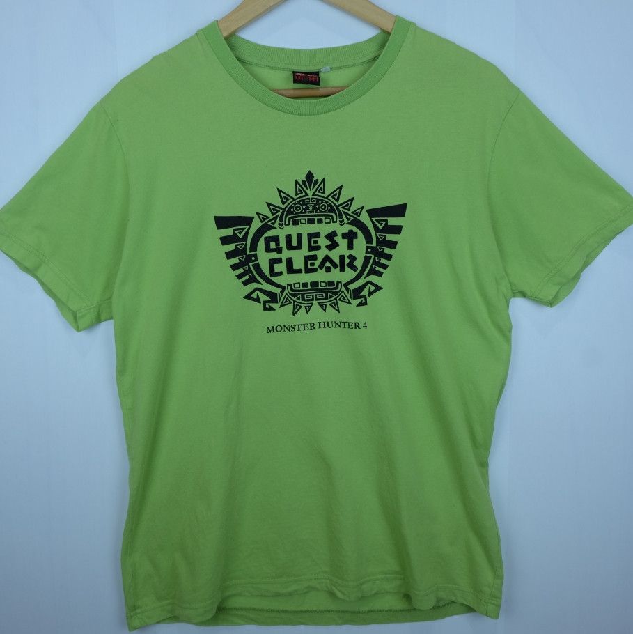 Nintendo × Playstation × Uniqlo UNIQLO x Monster Hunter 4 Capcom Gamer Graphic T Shirt Size US L / EU 52-54 / 3 - 2 Thumbnail