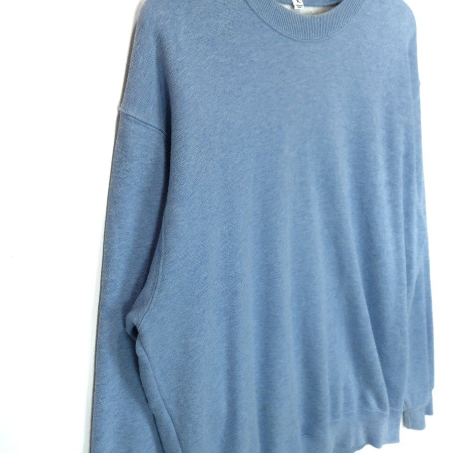 Japanese Brand × Uniqlo UNIQLO Blue Ocean Plain Sweatshirts Jumper Sweater Size US XL / EU 56 / 4 - 5 Thumbnail