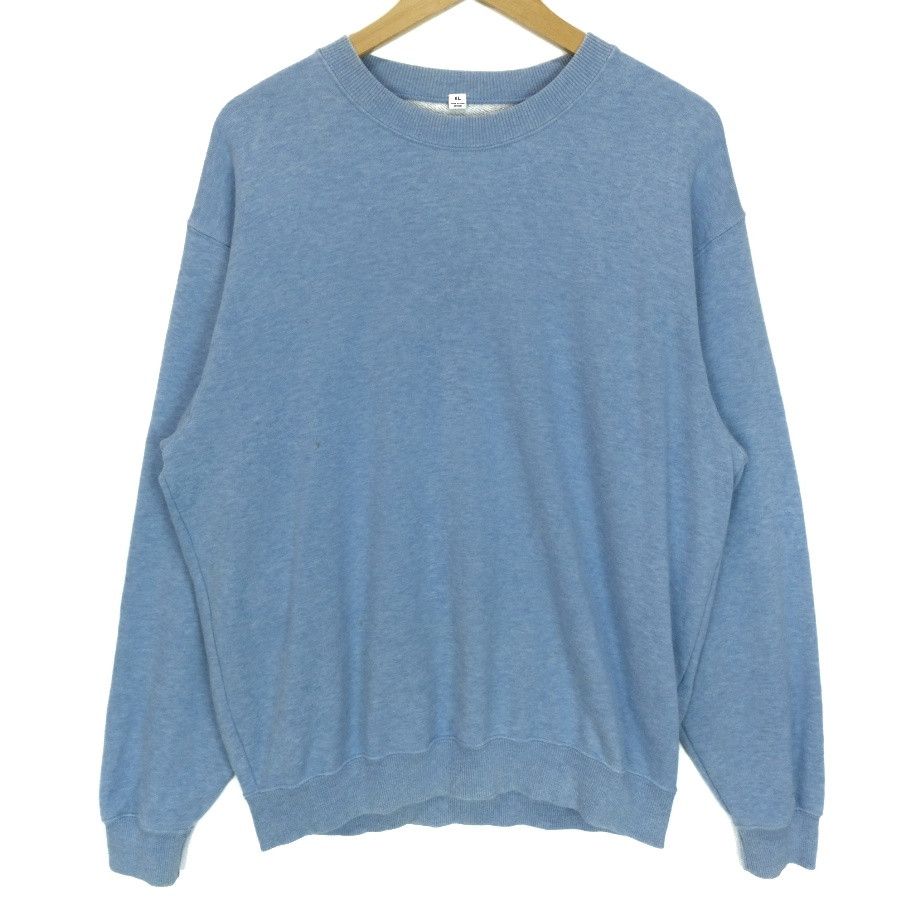 Japanese Brand × Uniqlo UNIQLO Blue Ocean Plain Sweatshirts Jumper Sweater Size US XL / EU 56 / 4 - 2 Thumbnail