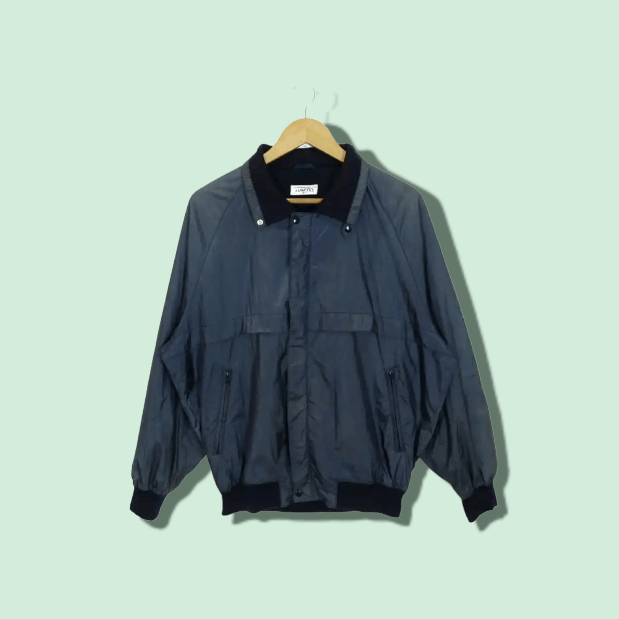 Vintage Vintage 90's HAWARD Sportswear Windbreaker Golf Jacket Size US L / EU 52-54 / 3 - 1 Thumbnail